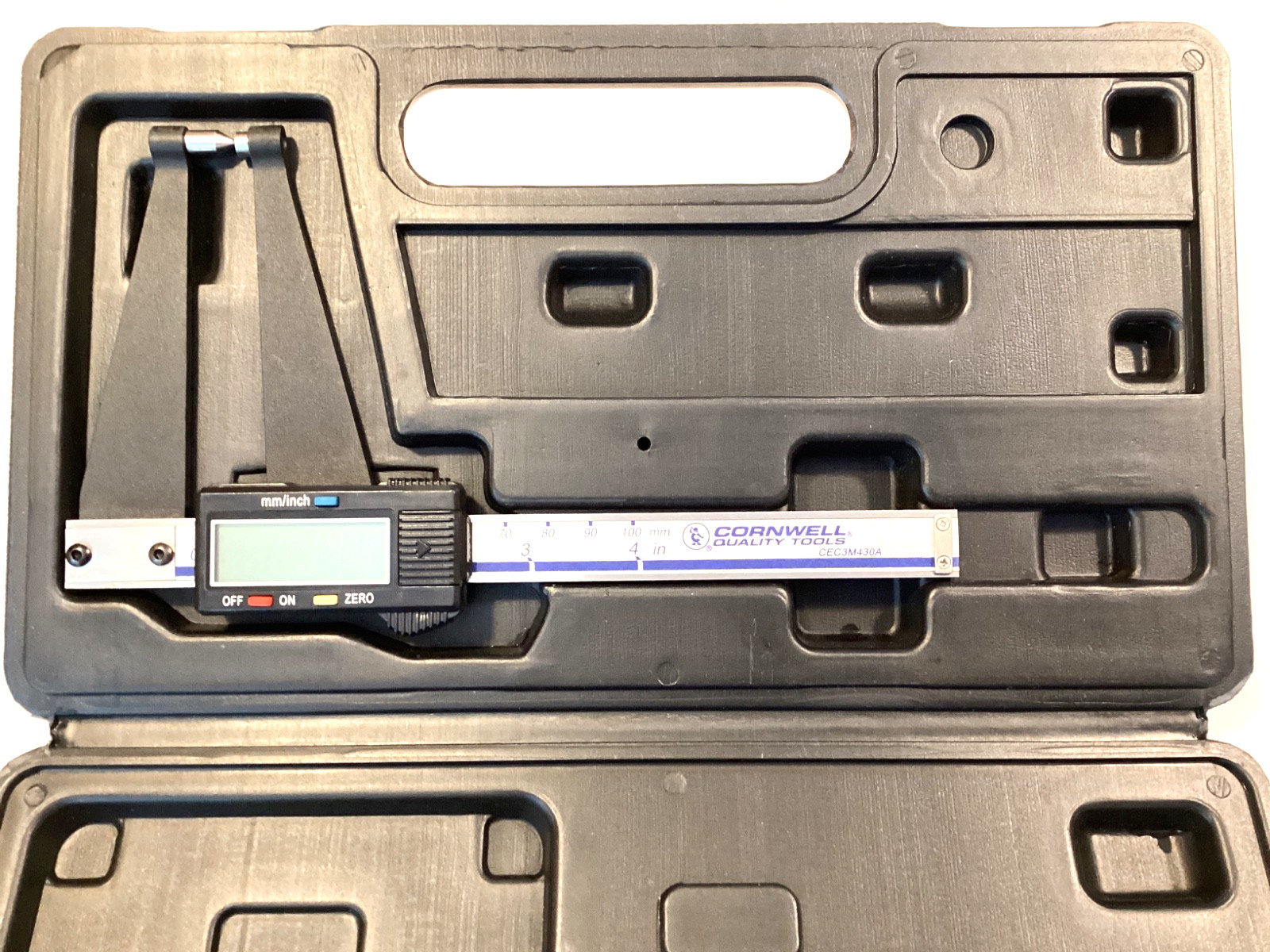 Cornwell Tools CEC3M430A NEW Electronic Digital Rotor Gage With Snap Latch Case