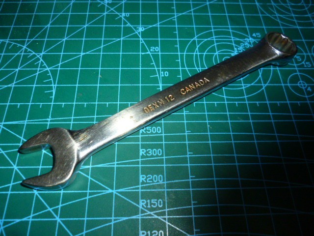 Snap On OEXM12 12mm Flank Drive Combination Spanner Snap On Made In Canada