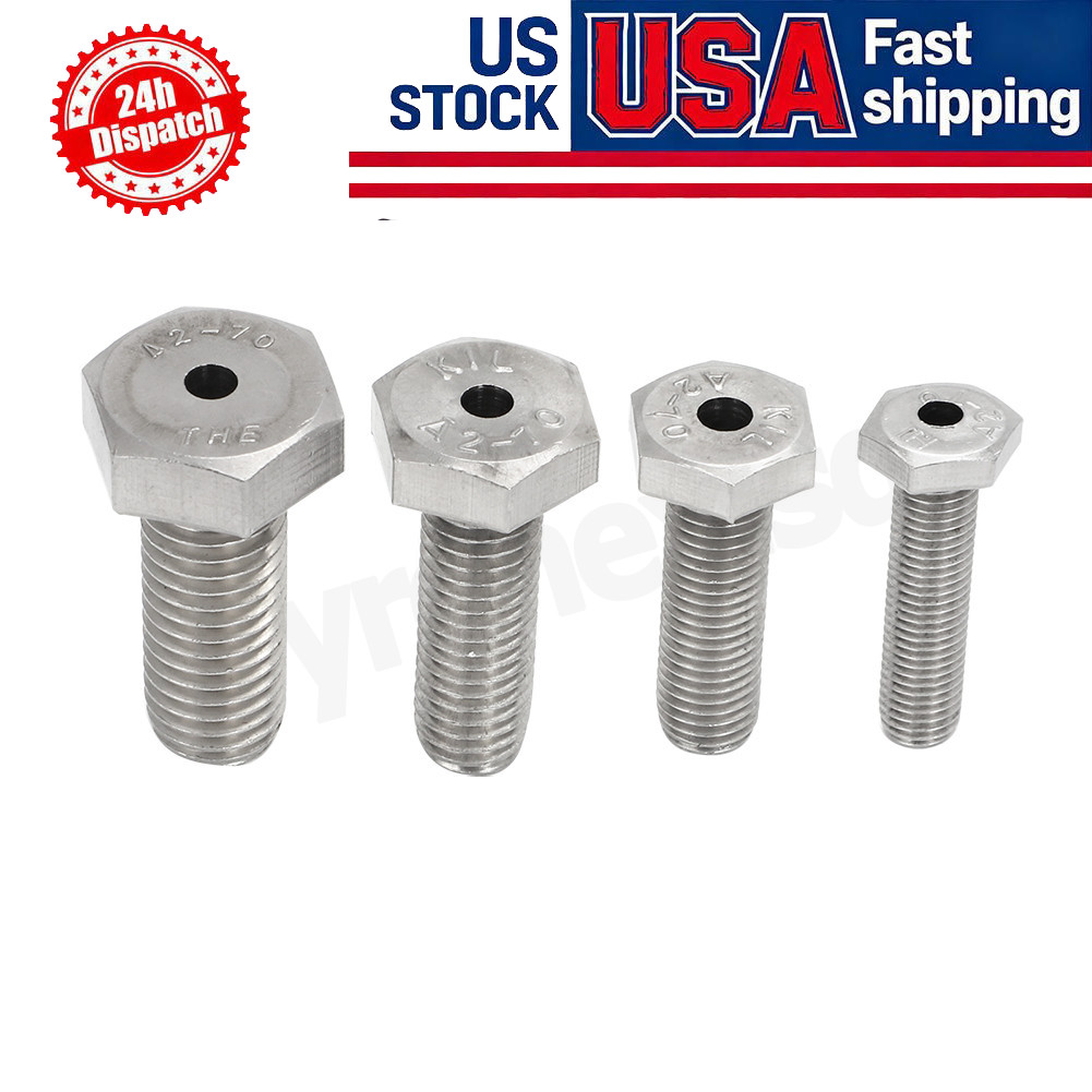 M6 M8 M10 M12 Broken Snapped Stud Drill Guide Kit Stainless Steel Studs US