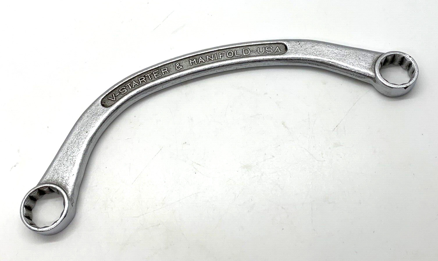 🇺🇸 Craftsman Tools -V- Obstruction Bent Box WRENCH Starter Manifold Half Moon