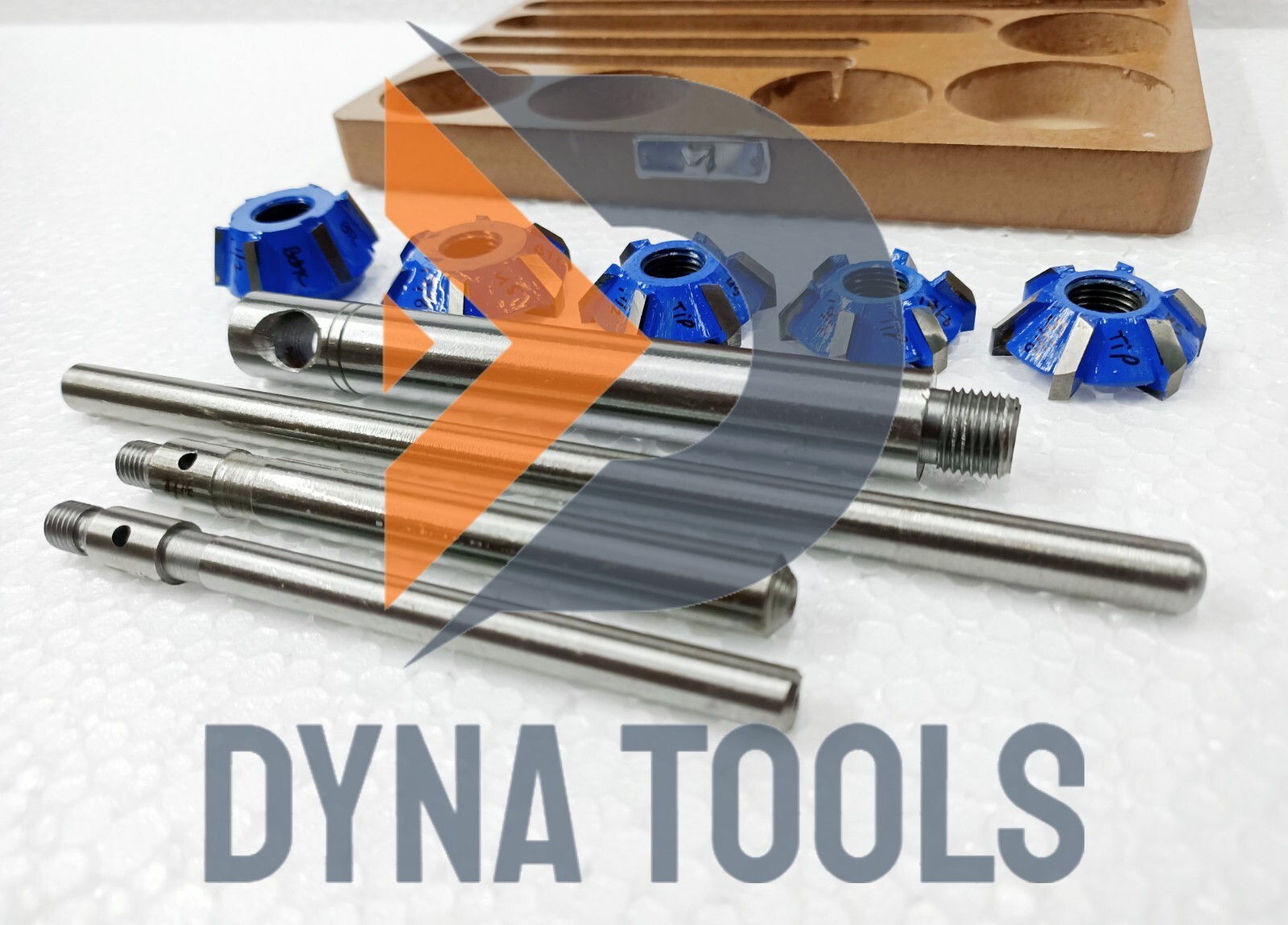 Carbide Tipped Valve Seat Face Cutter Set Of 5 Pcs Kit Pieces Cutters Tip