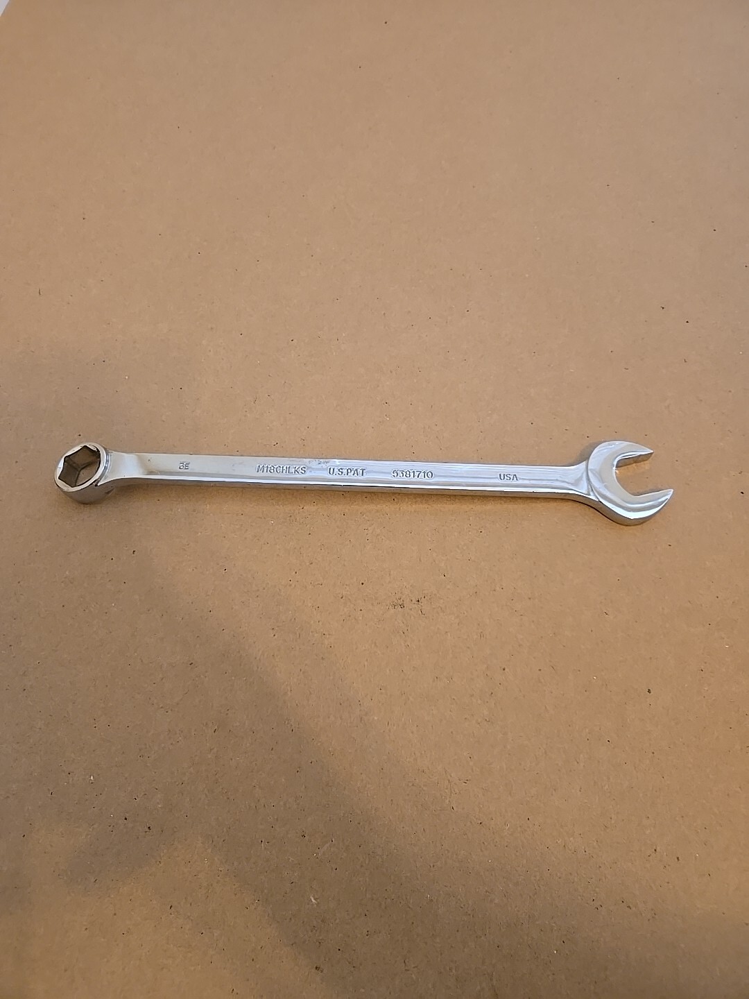 Mac Tools 18MM 6PT Metric Knuckle Saver Chrome Combination Wrench M18CHLKS