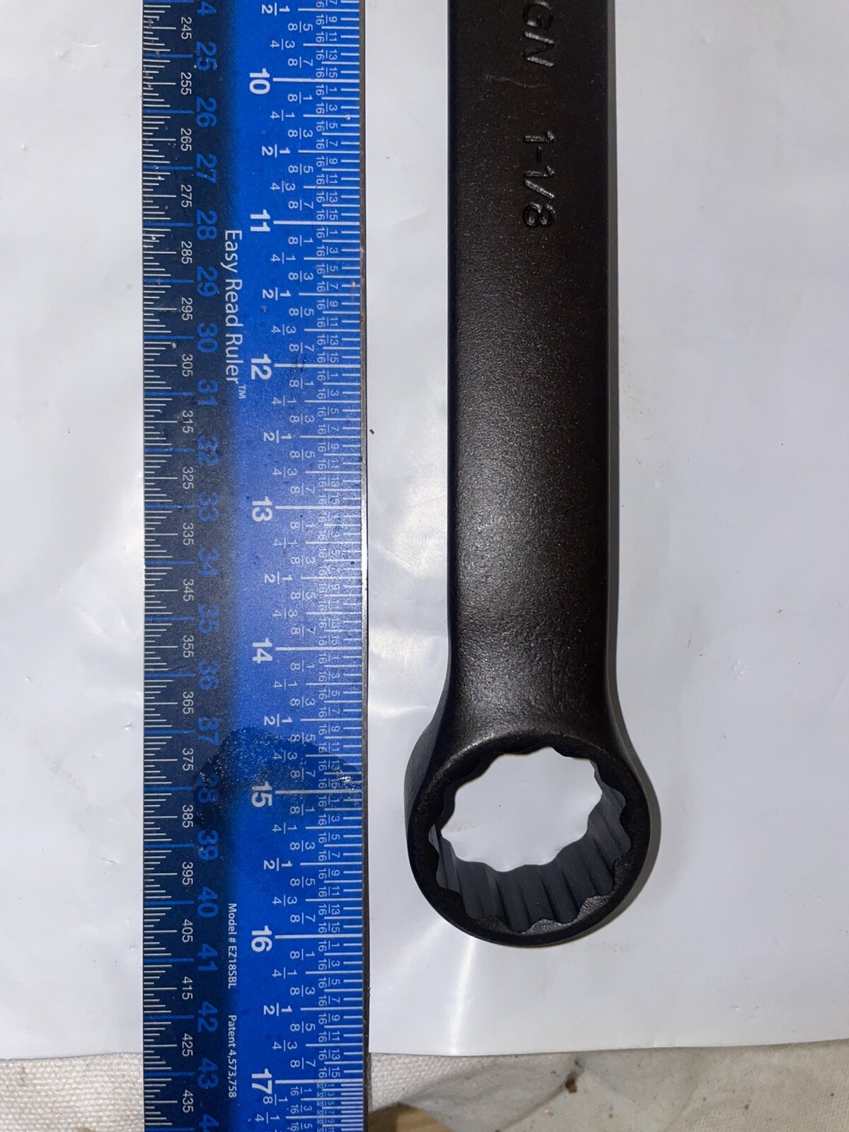 Proto 1-1/8 Anti-Slip Design 12 Point Combination Wrench J1236BASD