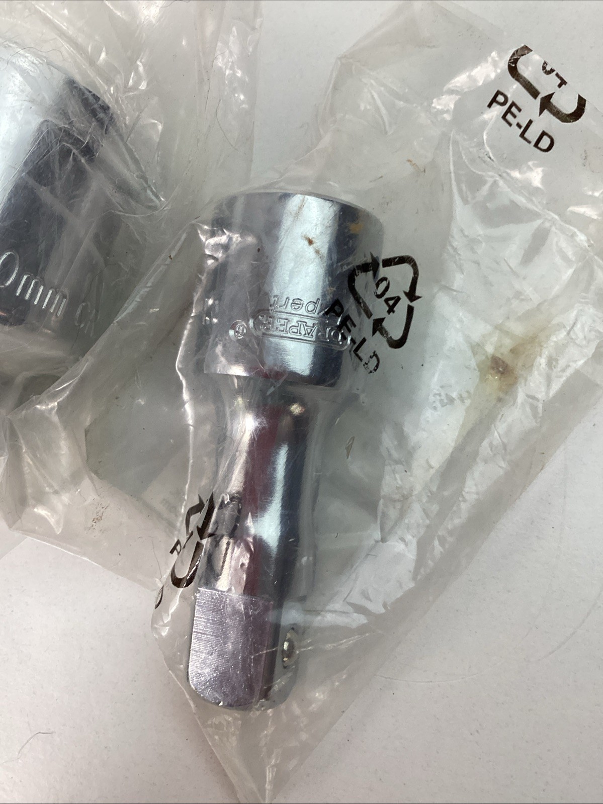 Draper Expert Chrome 3/4” Drive 12 Point 50mm Socket & 3/4” 100mm Extention Bar