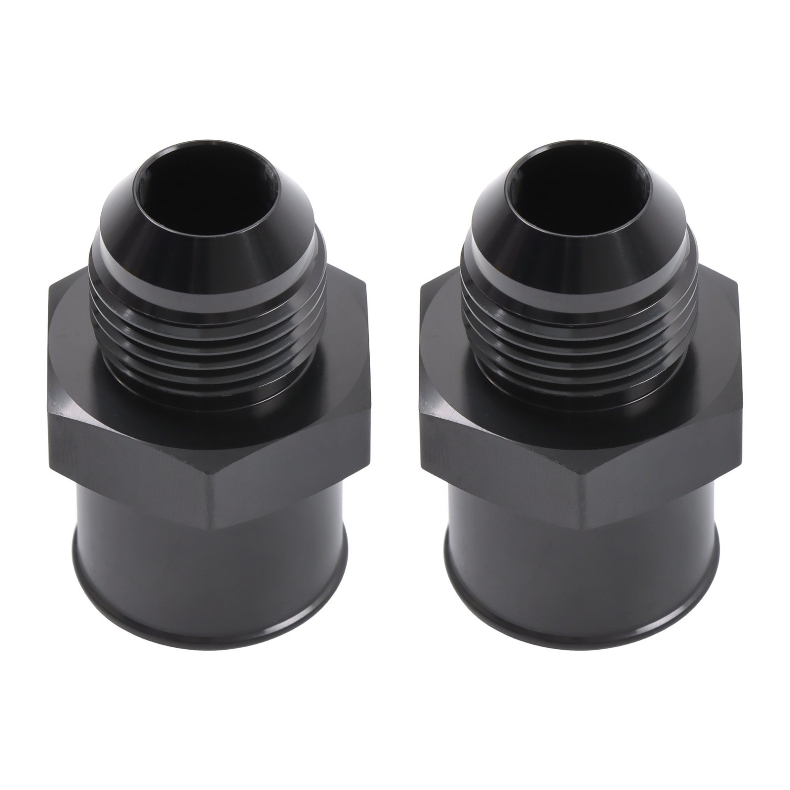 1 Pair SBC 10AN Valve Cover Adapter Fittings for Push-In Grommet 34-00031 New