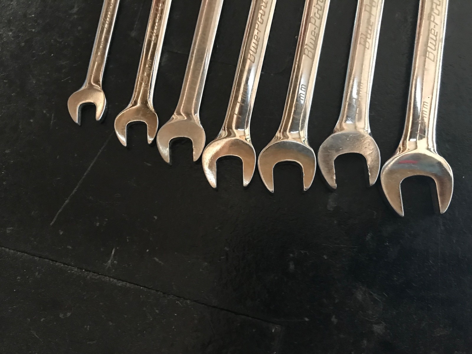 Blue Point BOERM712 Metric Ratcheting Reversible 12pc Wrench Set 8-19mm