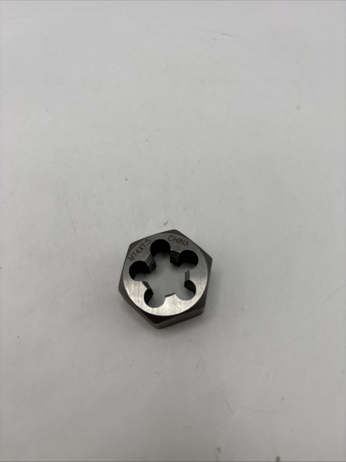 Drill America M14 x 1.5 Hex Die Carbon Steel Threading Tool DWTMHX14X1.5