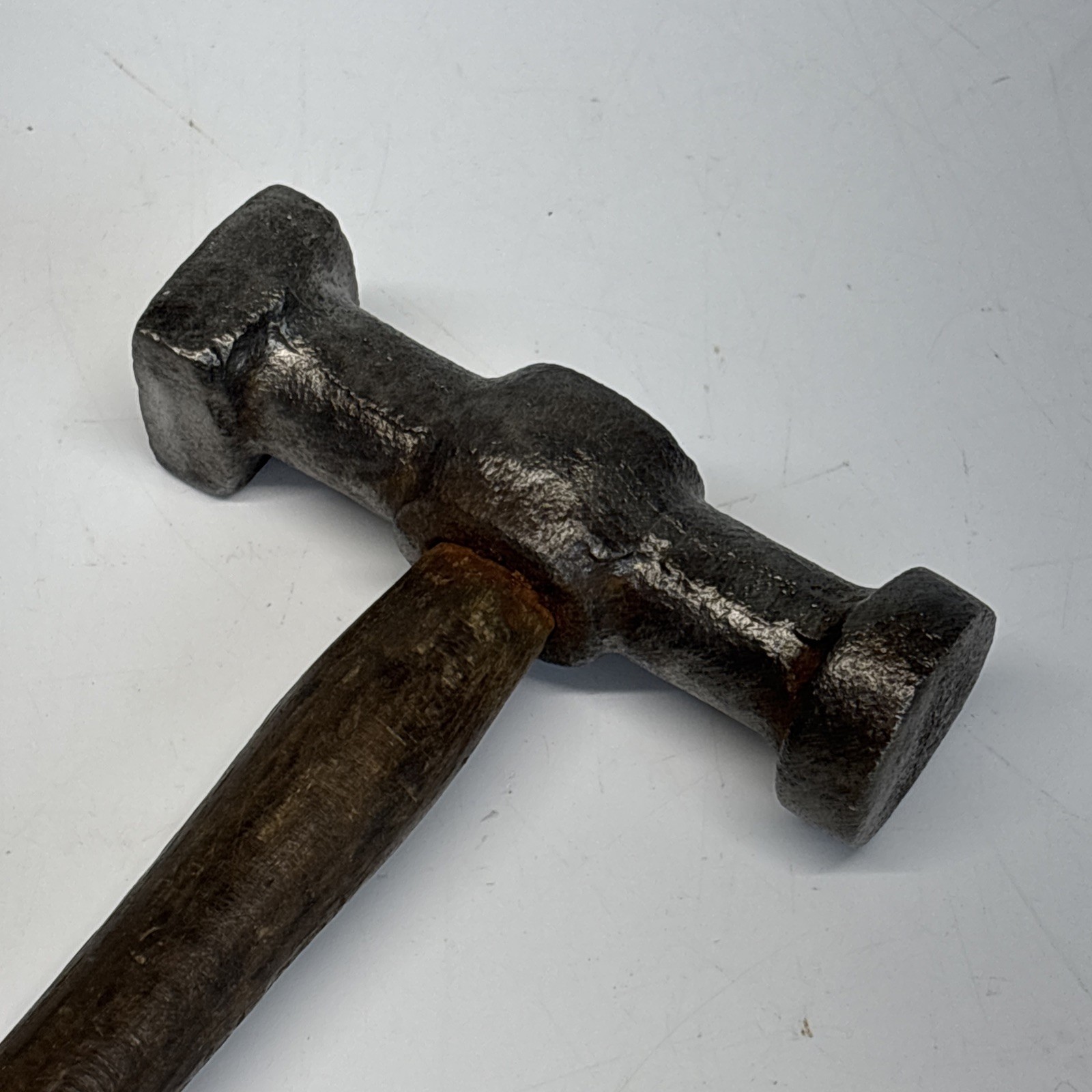 Vintage Auto Body Hammer Round Face Square Face Sheet Metal Hammer