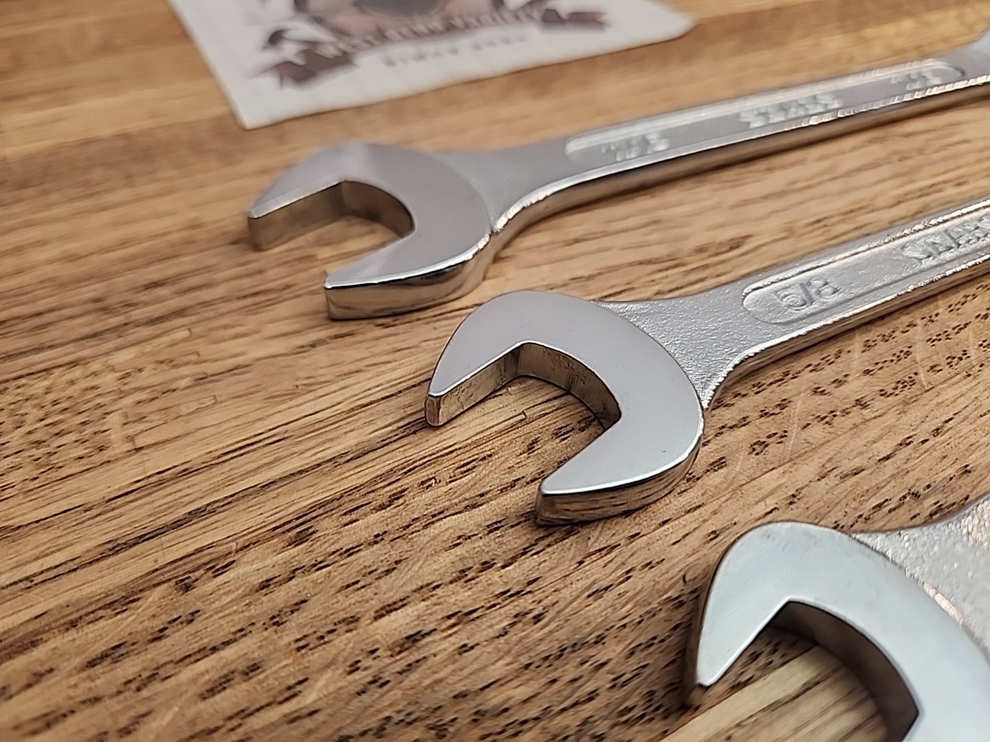 Vintage Sears 6pc SAE Wrench Set 4390