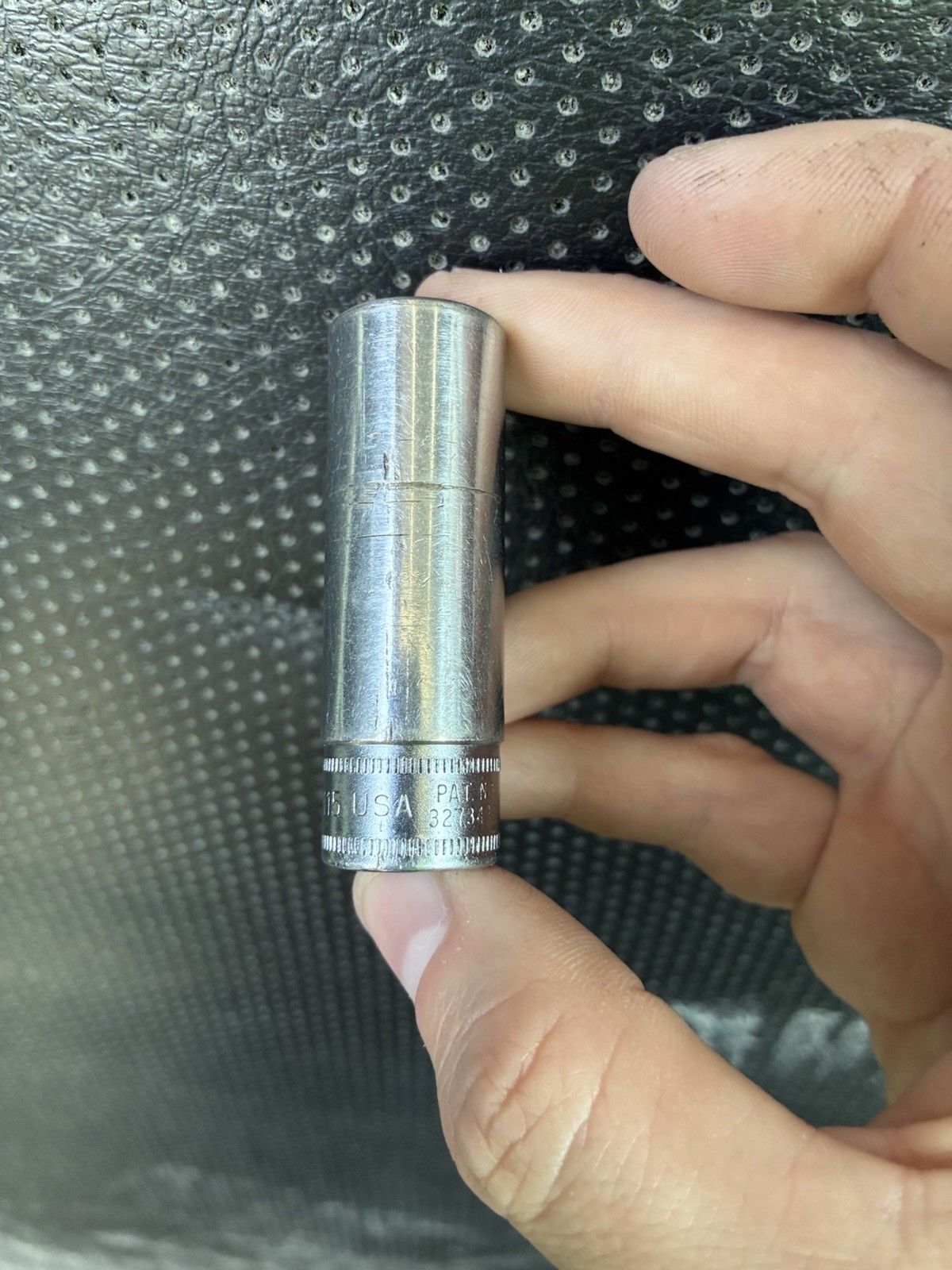 Snap On Underline Logo SFSM15 15mm Metric Deep Socket 3/8″ Drive 6 Point USA