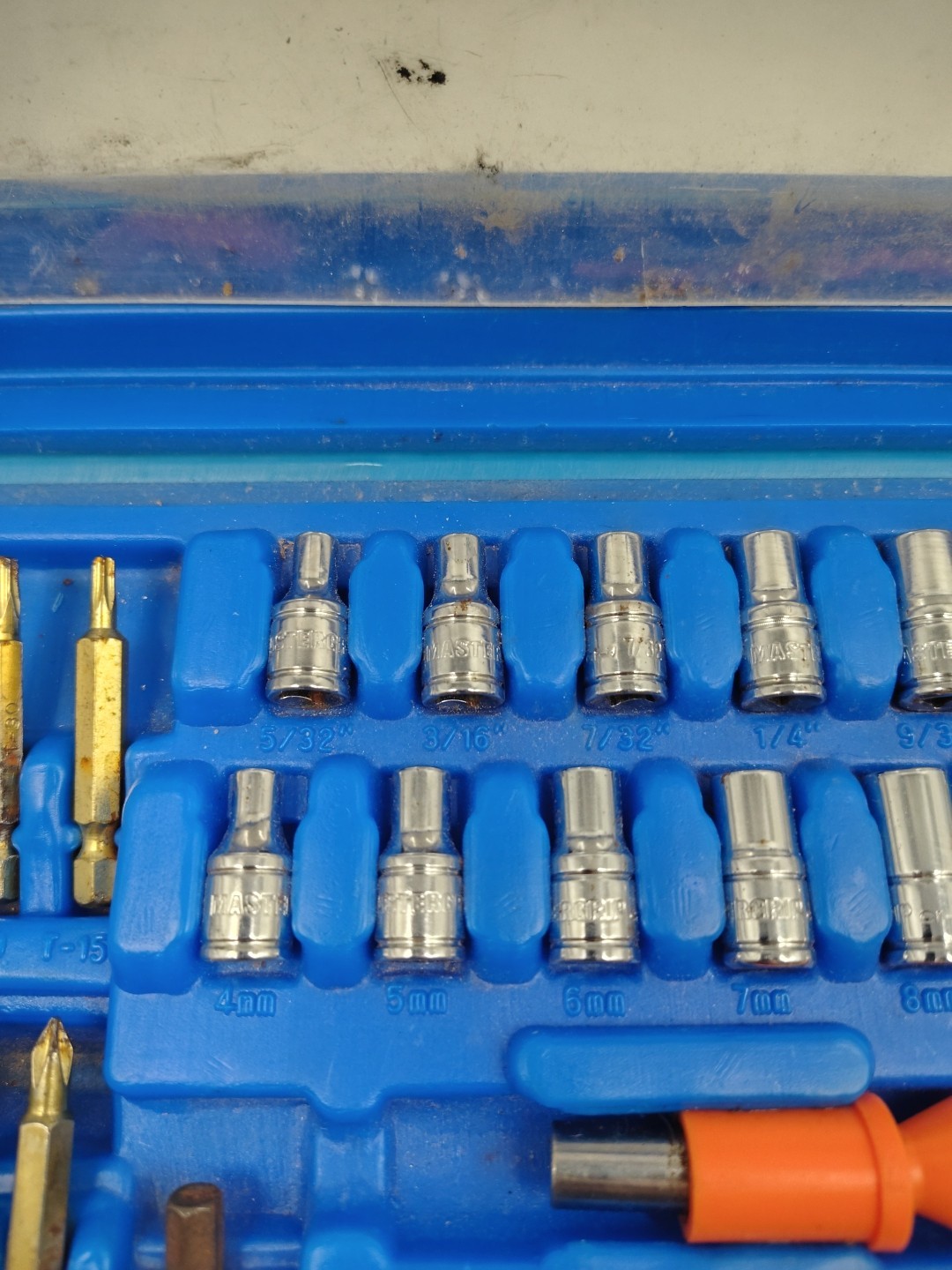 Master Grip 65 Pc Angle Gearless Ratchet Driver Set w/ Case Flexible…