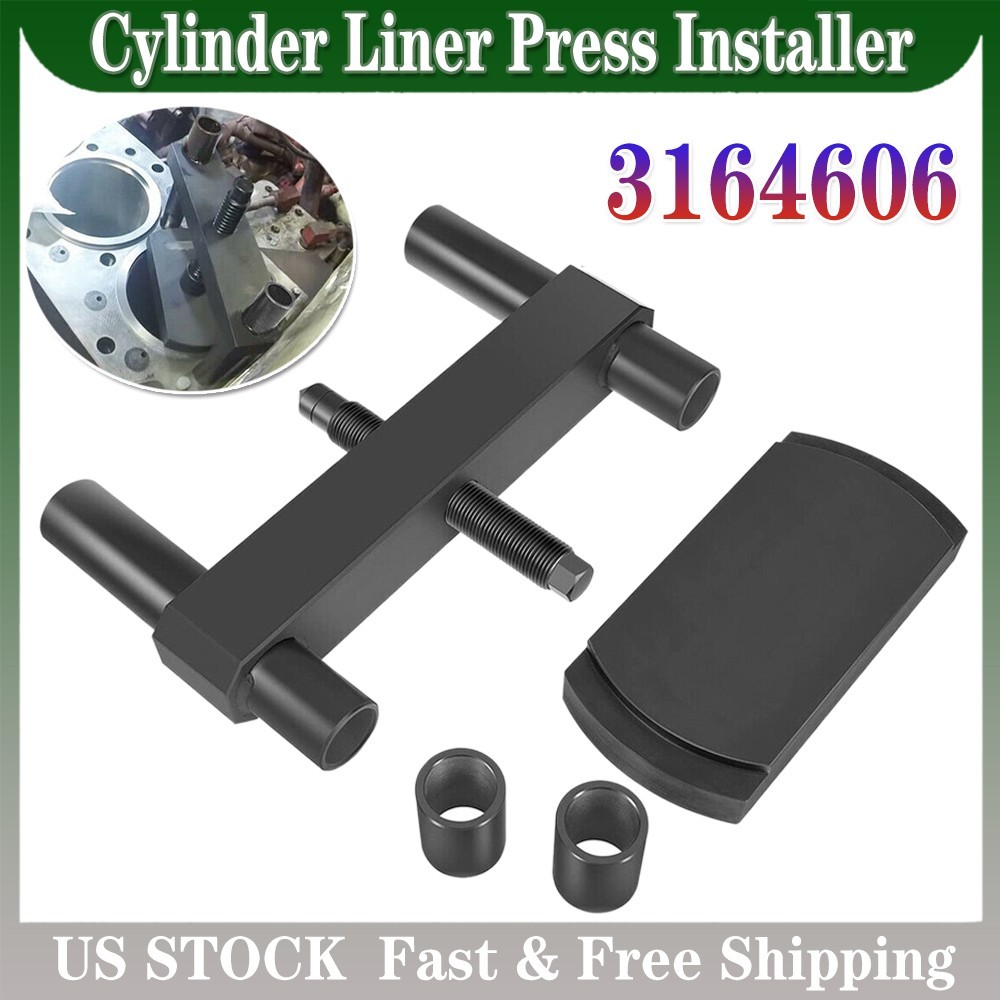 For Cummins ISX X15 Cylinder Liner Press Installer Tool Heavy Duty 3164606