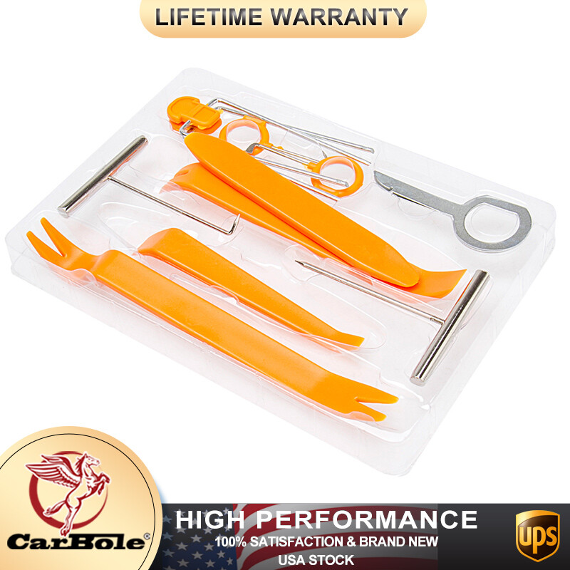 Universal Pry Removal Open Tools Kit Car Dash Door Trim Panel Clip Radio Lights