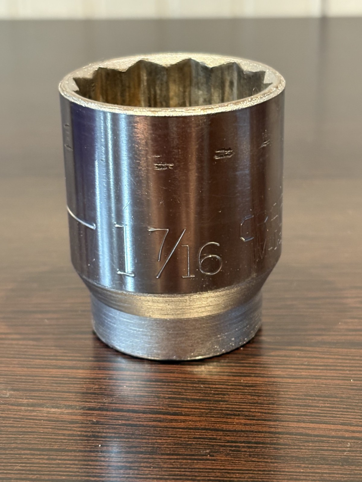 Craftsman V Series 47551 1-7/16″ Shallow Socket 3/4″ Drive 12 Point Made in USA