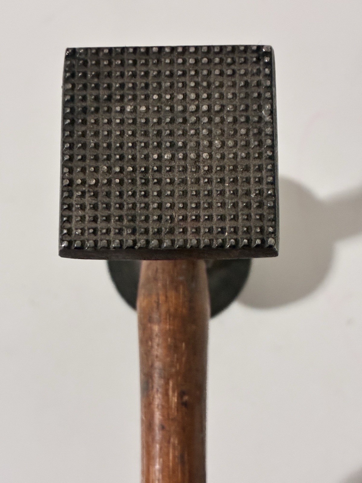Snap-On Tools Vintage Auto Body Shrinking Hammer BF610AWalnut Handle USA Made