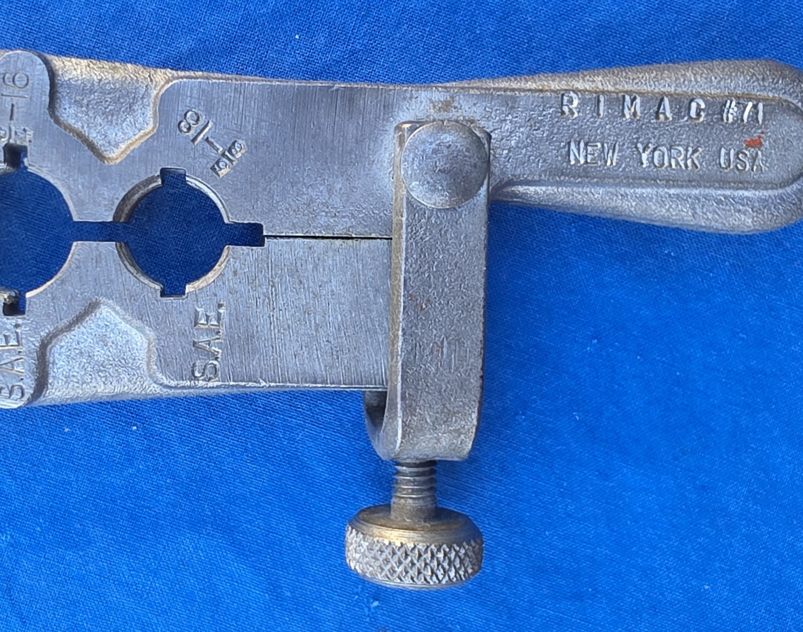 RIMAC 71 Spindle Axle Thread Repair Chaser Rethreading Die Tool 5/8 – 1-1/4 USA
