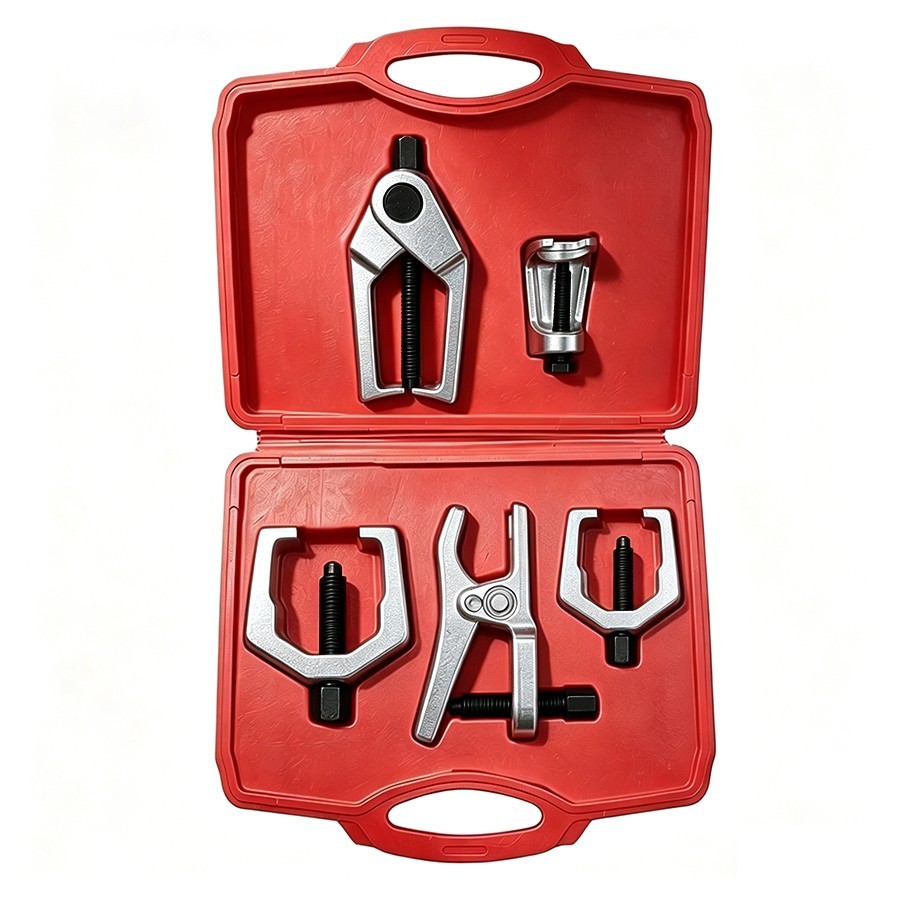 4+1pcs Ball Joint Separator Set Toolset Tie Rod/Pitman Arm Remover Tool