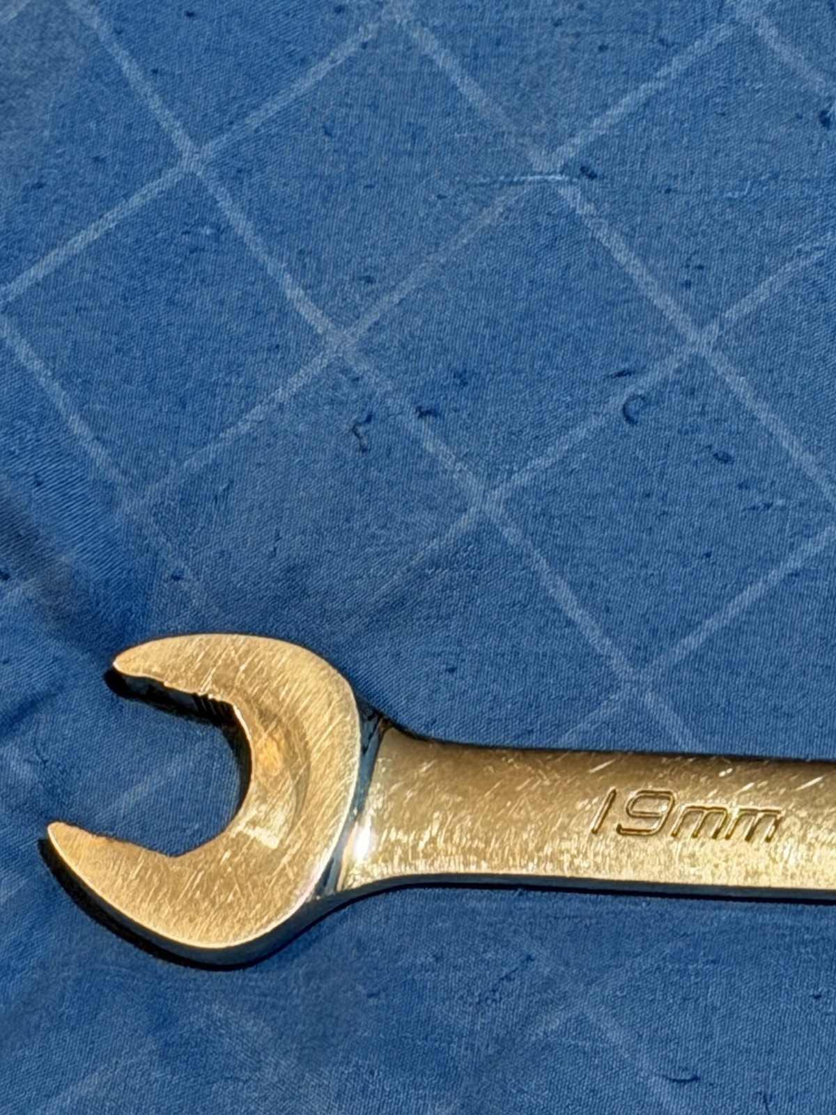 Snap-On Tools USA 19mm Metric Flank Drive PLUS Combination Wrench SOEXM19
