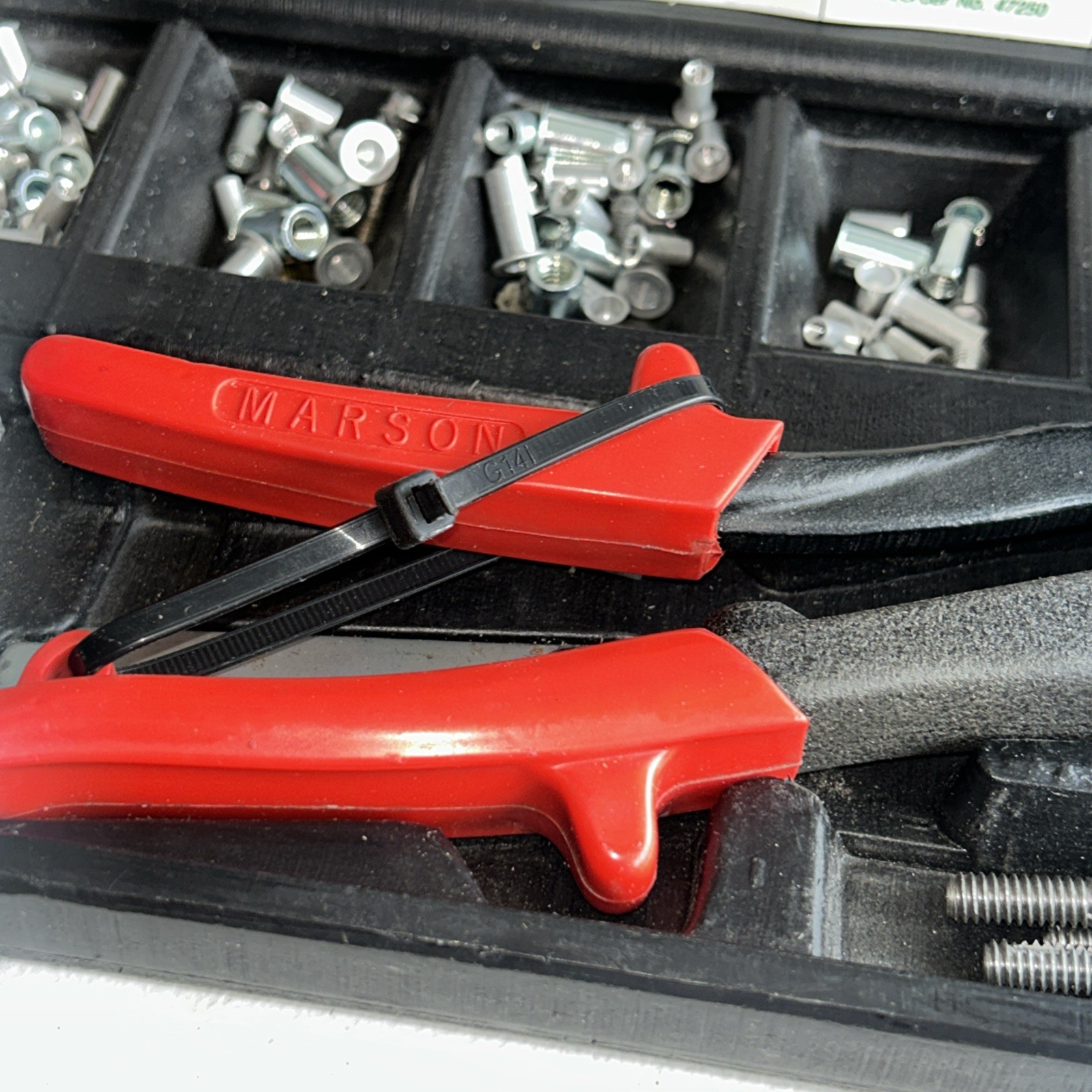 Marson Thread Setter Klik Poly-Nut Kit Steel & Aluminum #34501