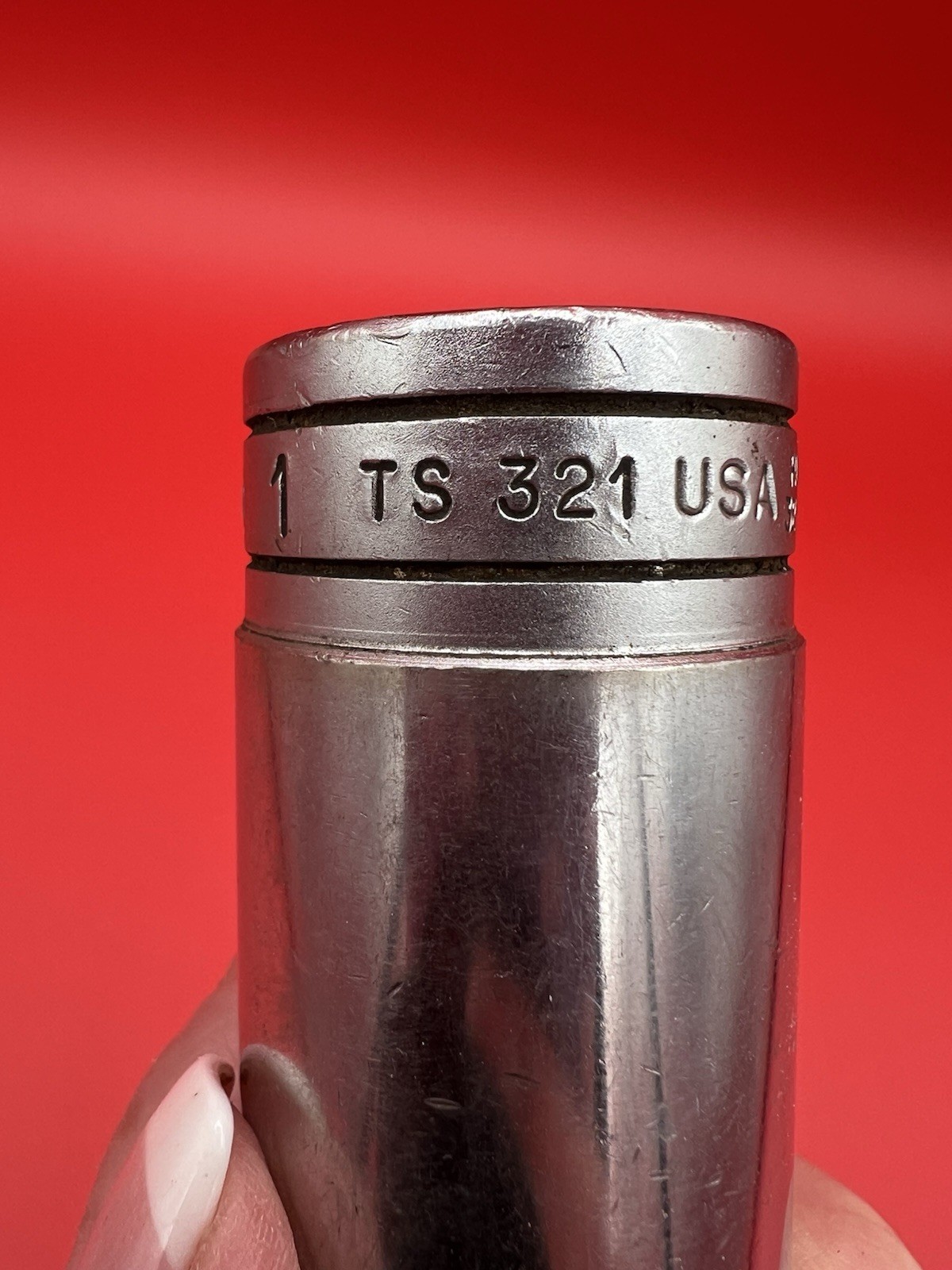 🔧 Snap-on TS321 1″ SAE Deep Socket – 1/2″ Drive, 6-Point – USA Made!