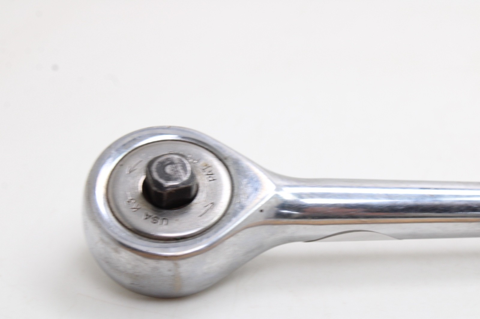 Radian K3 3/8” Drive 8″ Long Silent Gearless Knurled Handle Ratchet USA
