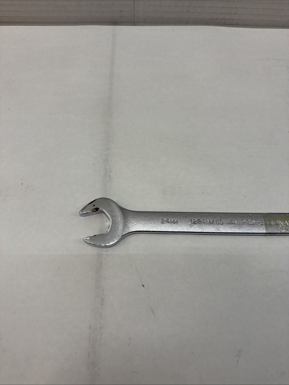 Proto USA 24mm Open & 12 Point Box Combination Wrench 1224MASD Anti Slip NOS
