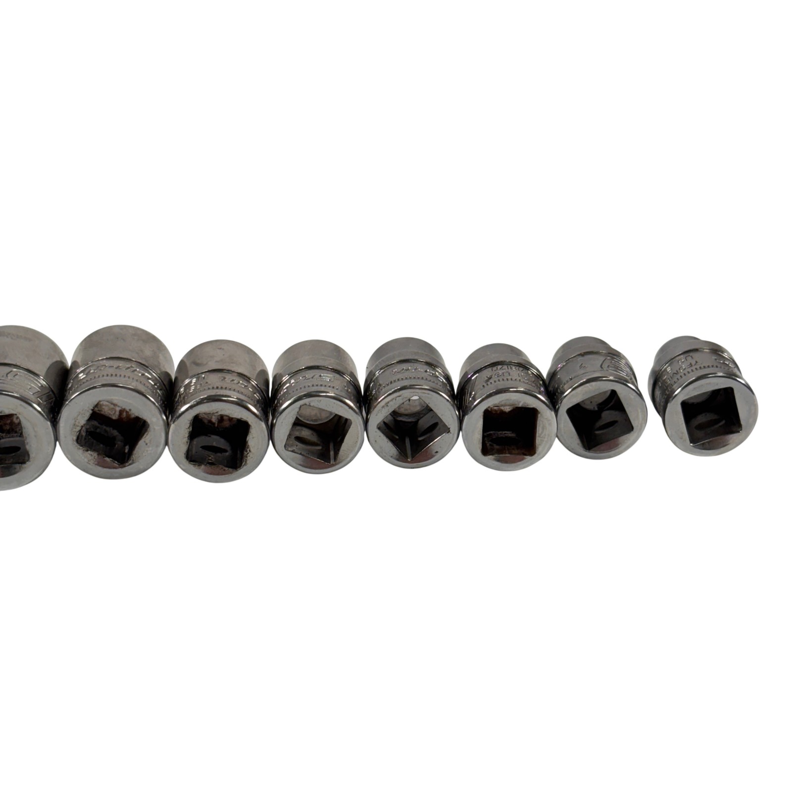 Snap-on Tools 212YFSMY 12pc 3/8″ 6pt Metric Flank Drive Xtra Shallow Socket Set