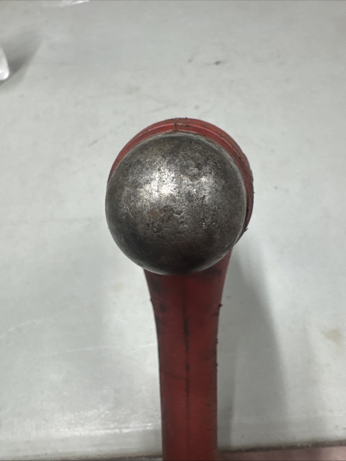 Snap On Tools 24oz. Ounce Ball Peen Dead Blow Hammer Red HBBD24 Made in USA