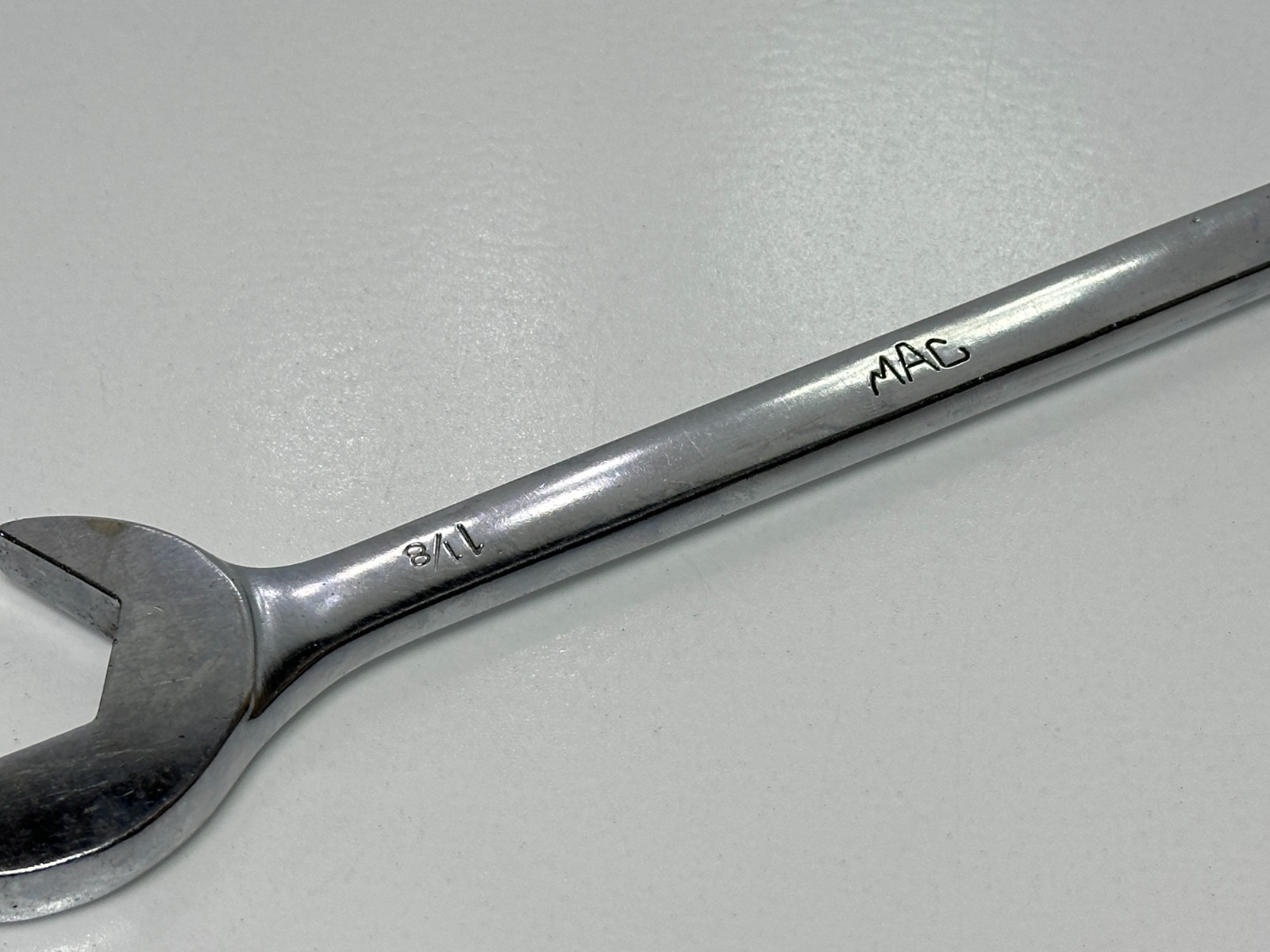 🇺🇸 MAC Tools USA DA436 SAE 1-1/8″ Chrome Four Way Angle Head Open-End Wrench