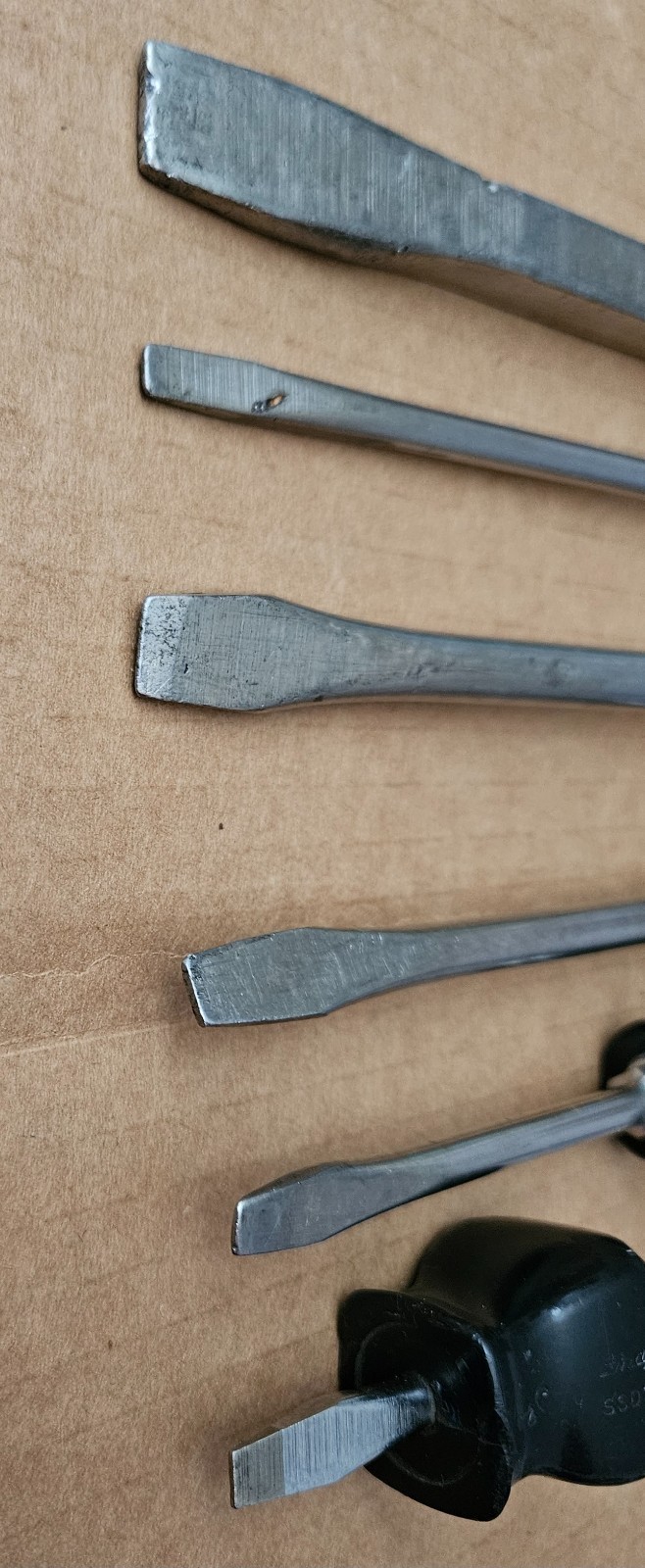 Snap-on Screwdrivers Flat Phillips Tip Chisel Stubby SSD-18 SSD-4120 SDDP102