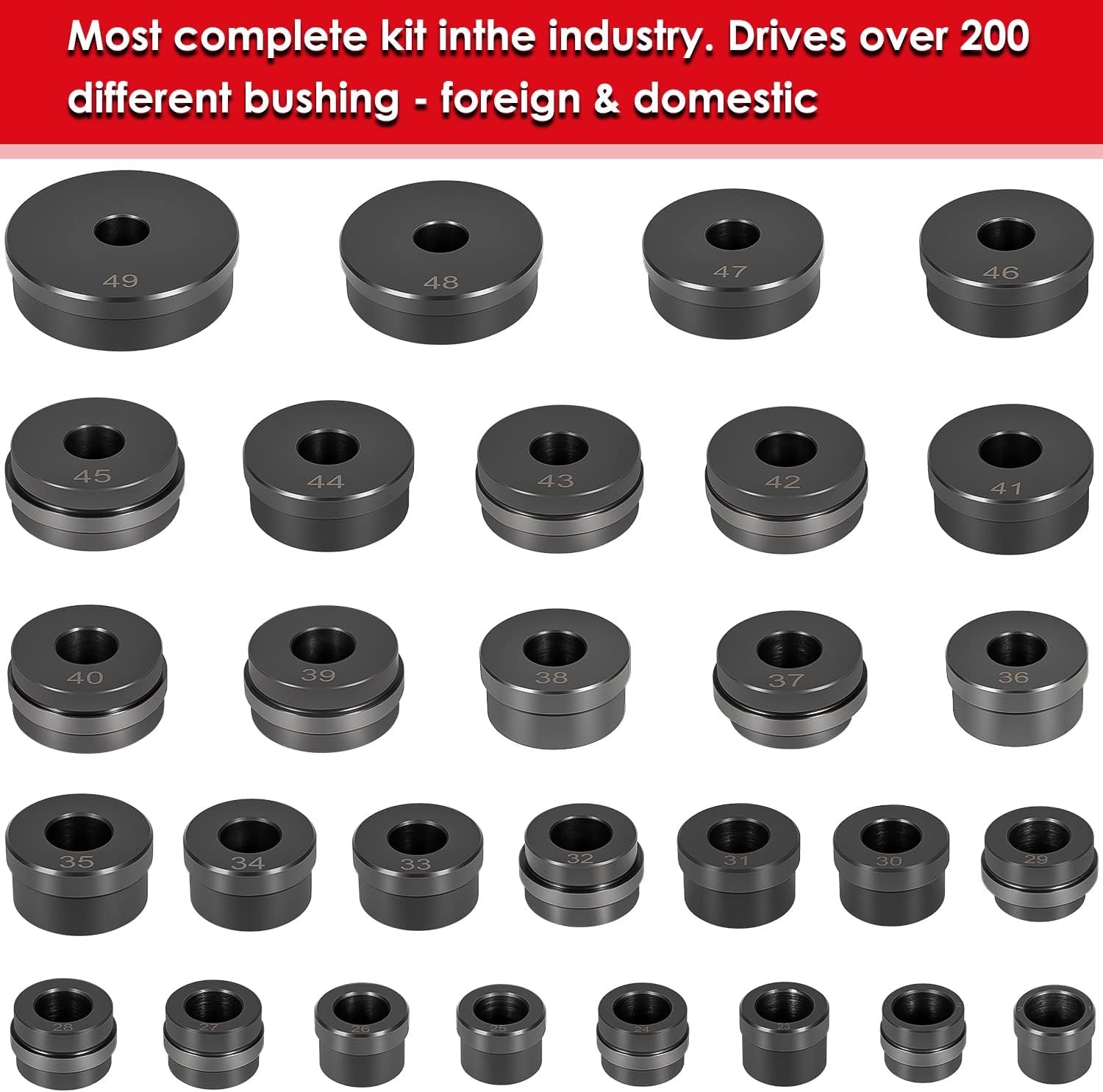 T-0220-39 Master Bushing Driver Kit Bushing Bearing Seal Installer Remover Tool