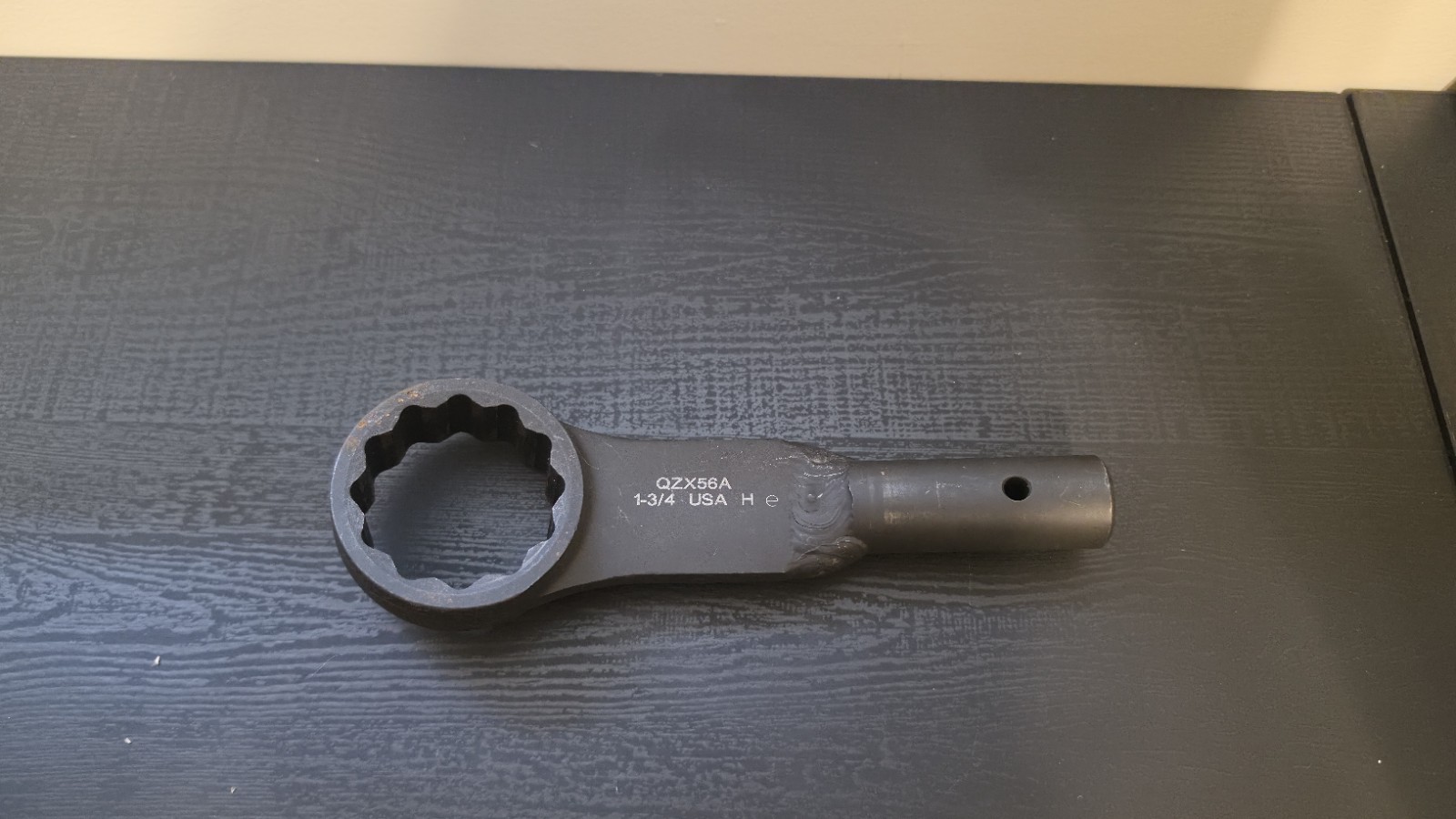 Snap On QZX56A Z-Shank 1-3/4″ Square Drive 12Pt Box End 15° Offset