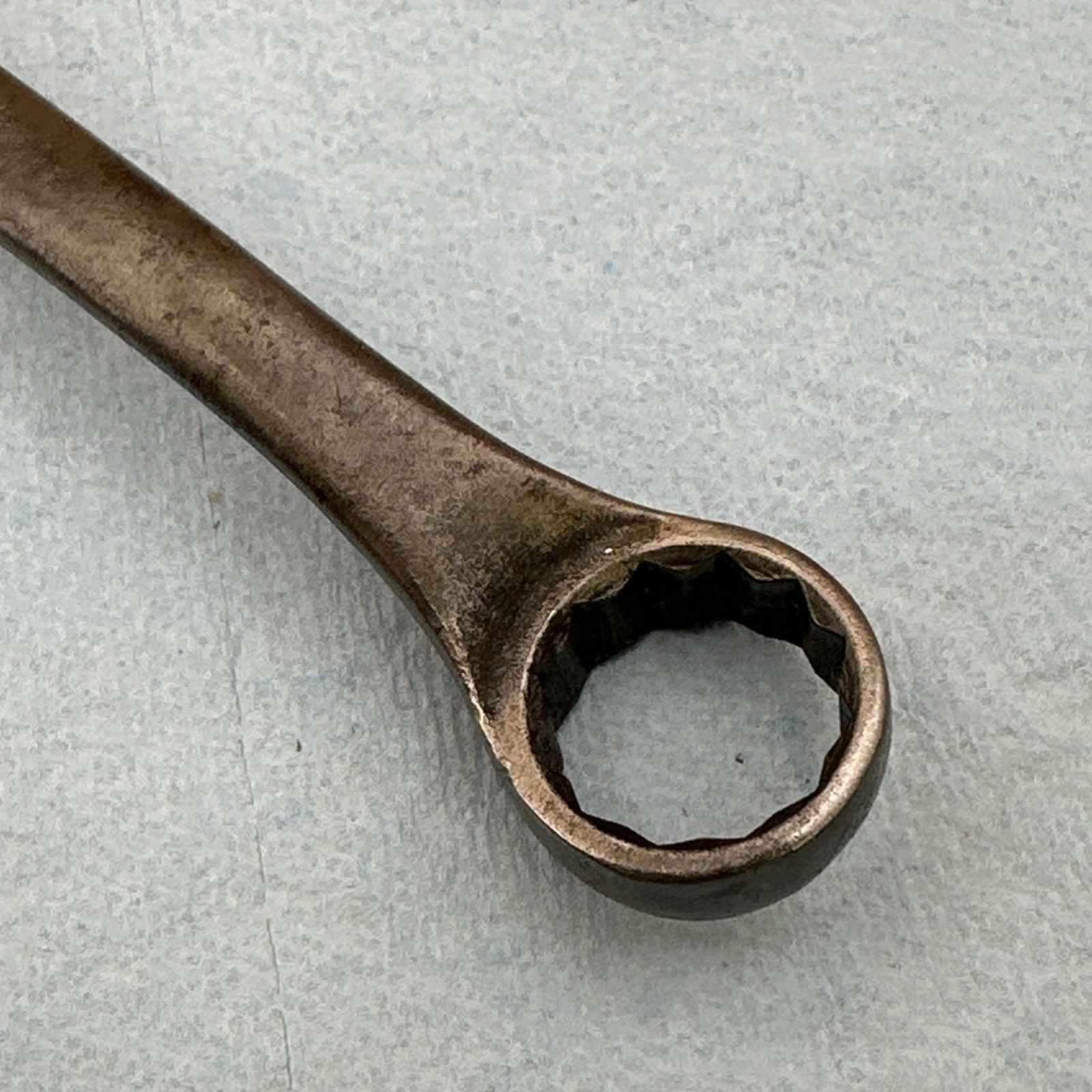 Craftsman Flying =V= 9/16″ x 5/8″ Double Box End Wrench USA Vintage