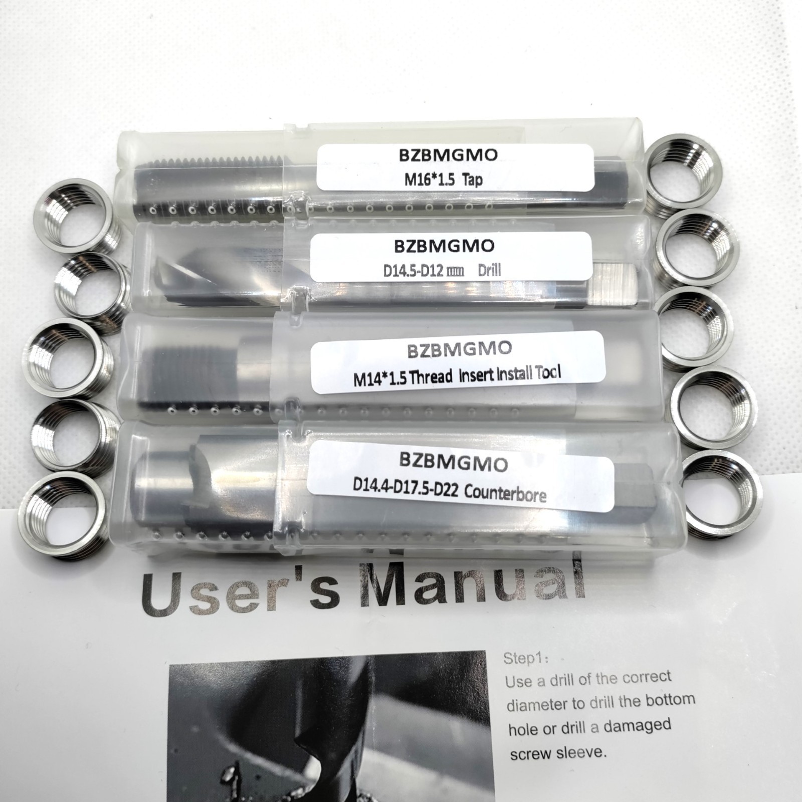 M14x1.5-9.4 Spark Plug Thread Repair Kit BZBMGMO – New