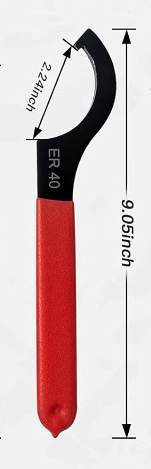 Hook Spanner Wrench Size 9.05 inch Long
