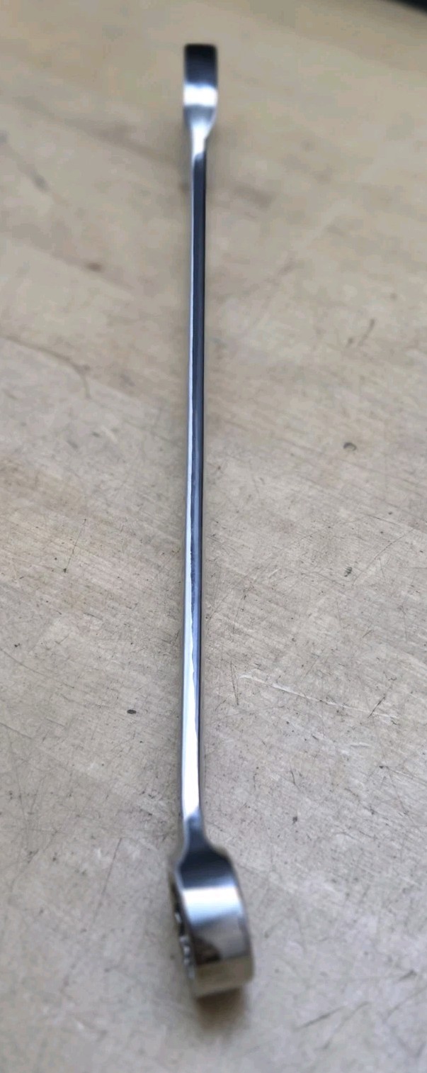 New Snap On SOEXM22 – 22mm Flank Drive Plus Standard Handle 12Pt Combo Wrench