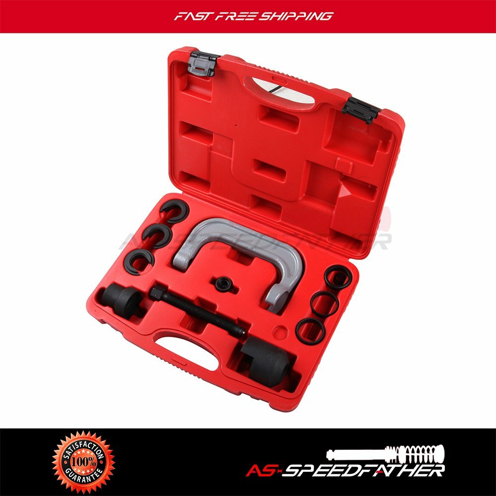For Ford, GM, Chrysler Upper Control Arm Bushing Service Tool Set 13pcs