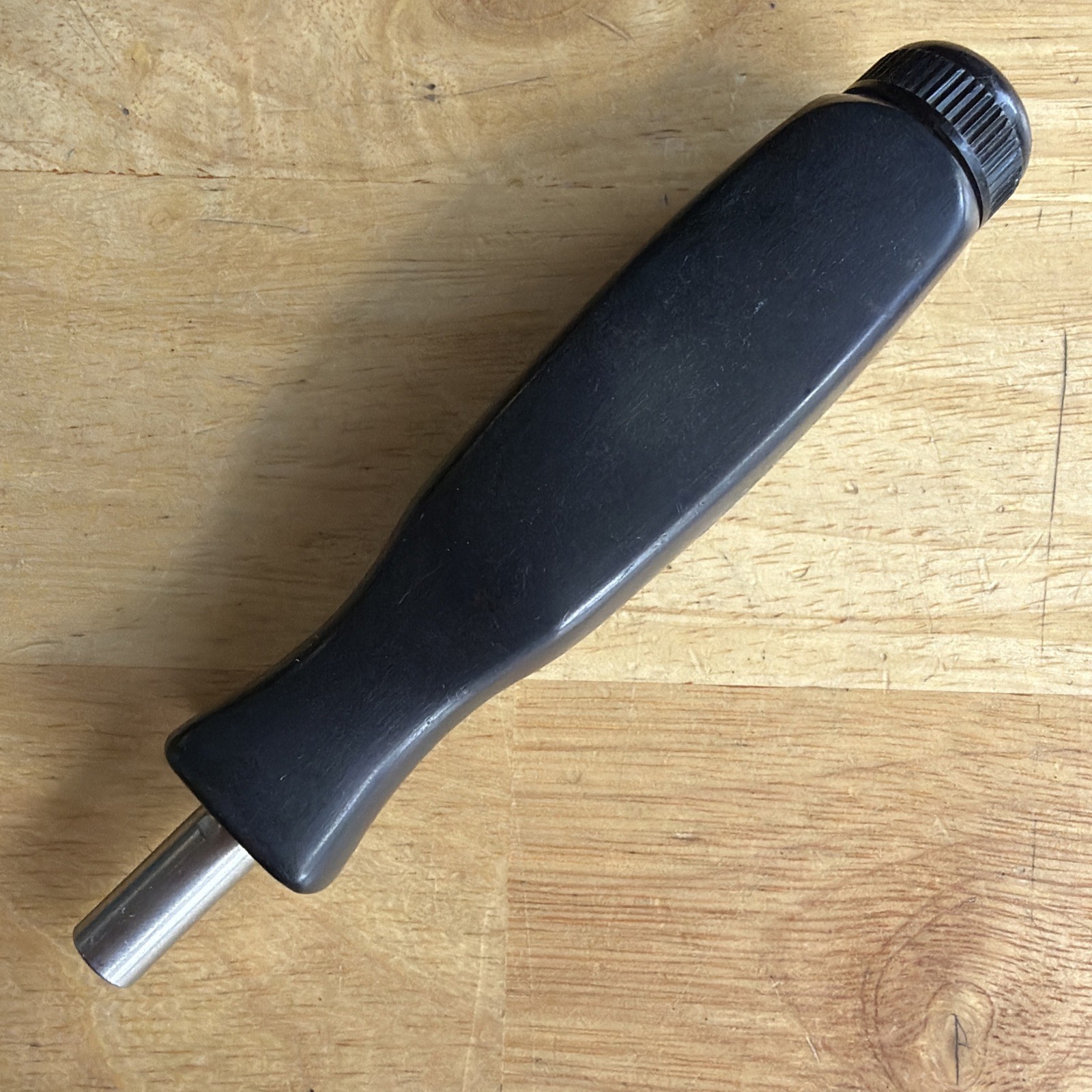 Snap On Tools Short Stubby Magnetic 1/4″ Hex Drive Screwdriver Black SSDM1A USA