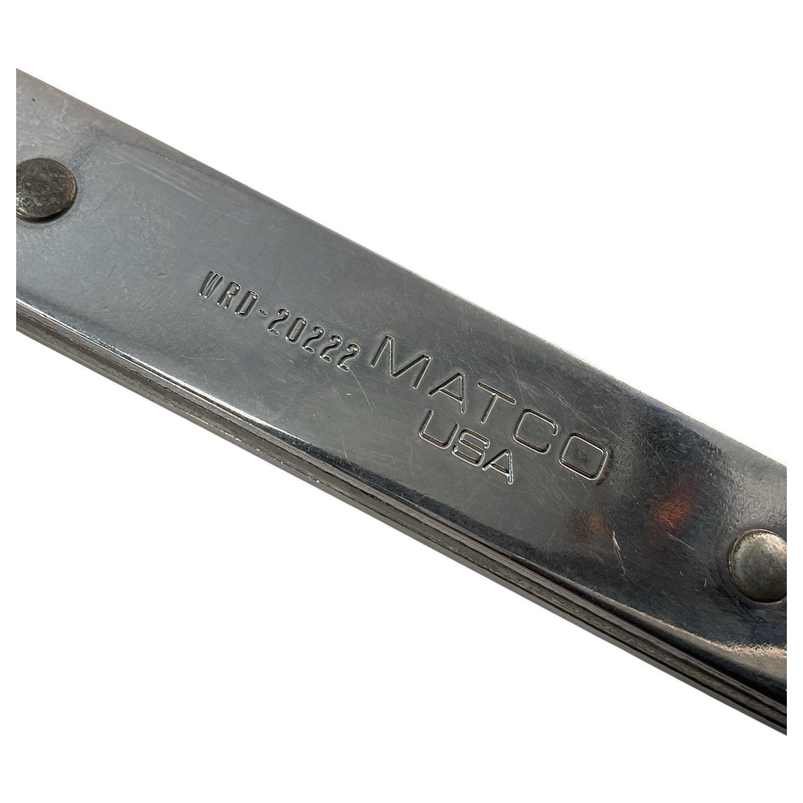 Matco WRD-20222 5/8″ x 11/16″ SAE Reversible Offset Ratcheting Wrench USA Used
