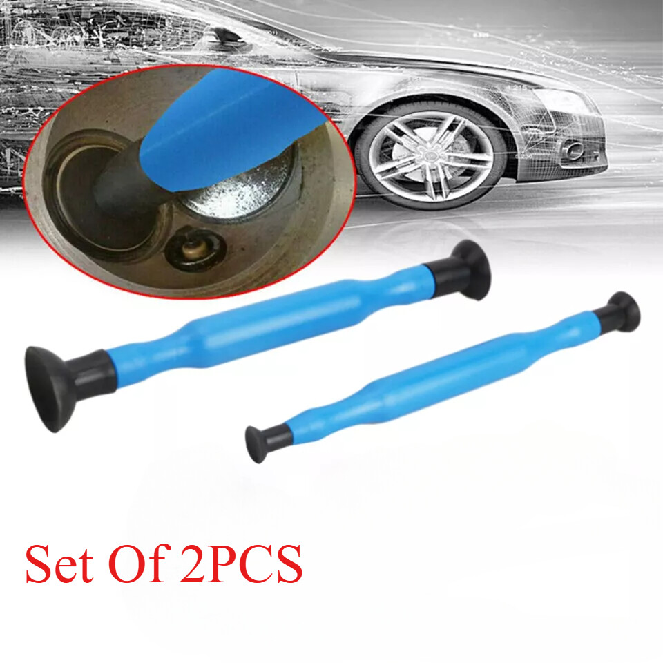 Set of 2PCS Valve Hand Lapping Grinding Tool Kit Suction Cup Lap Lapper Sticks