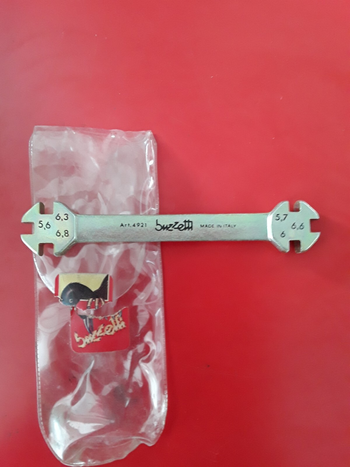 6-inlet pull wrench as pictured New Buzzetti art. 4921