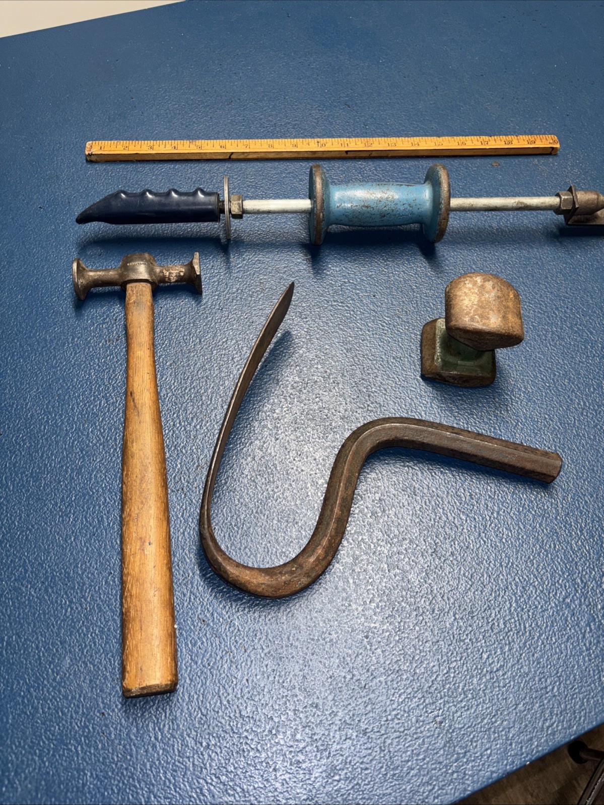 Ferguson D-1 LARGE Curved Slapping Spoon Tool AUTO BODY & Plumb Hammer & other