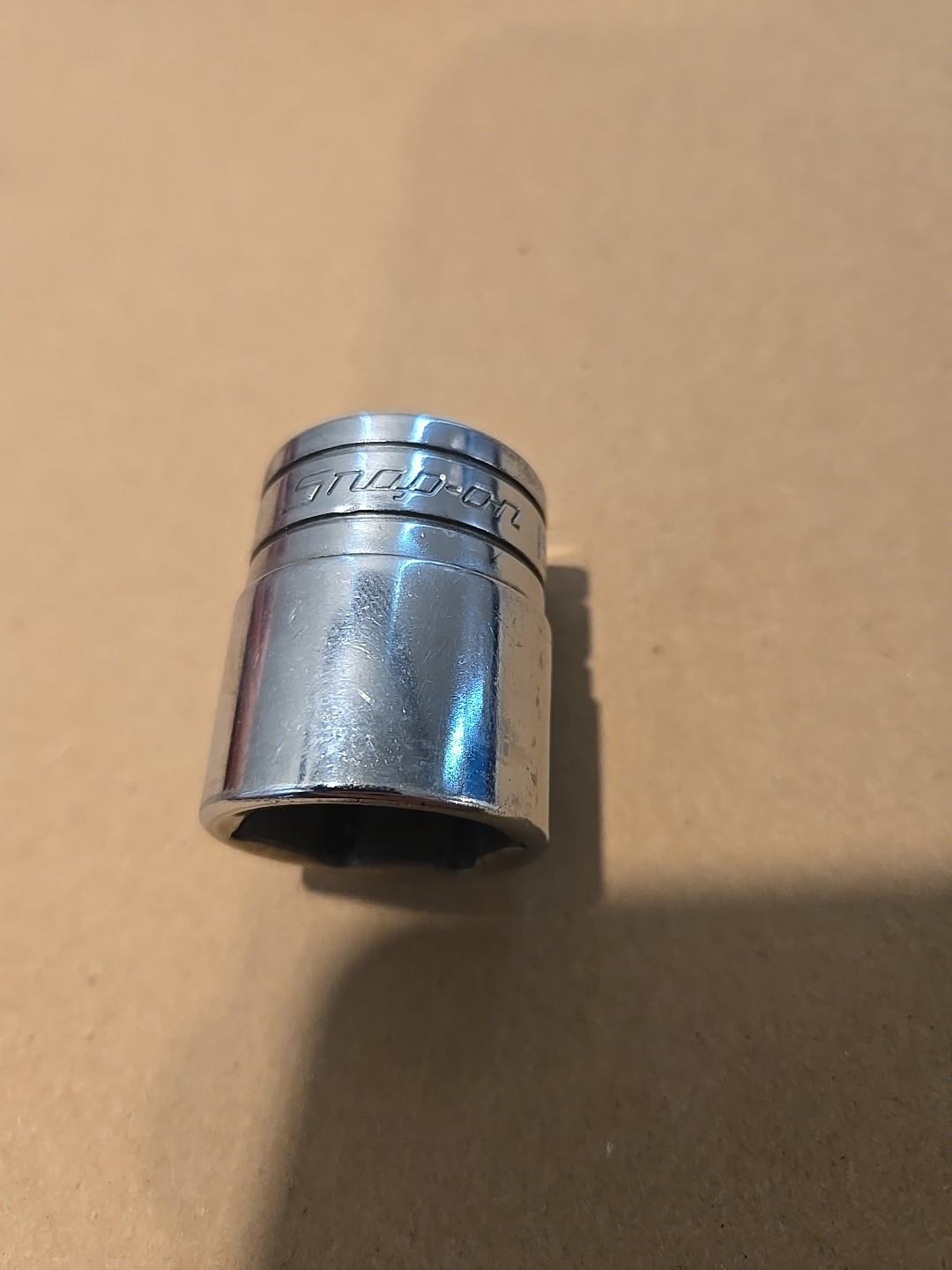 Snap On 1/2″ Drive 15/16″ 6PT SAE Shallow Chrome Socket USA TW301
