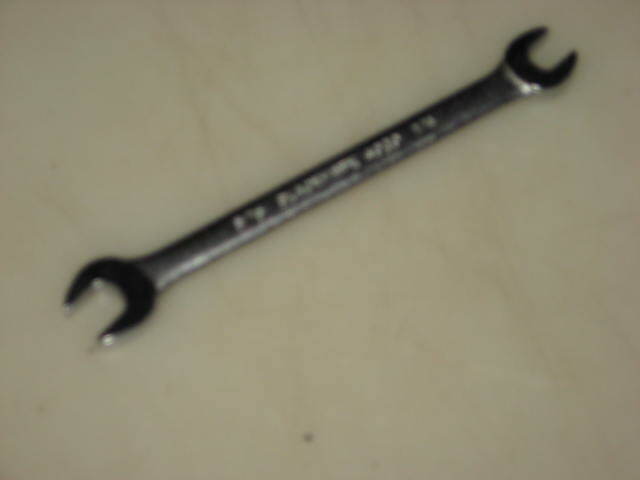 NEW 1/4″ X 5/16″ OPEN END WRENCH, SATIN FINISH, USA, BLACKHAWK # 4020