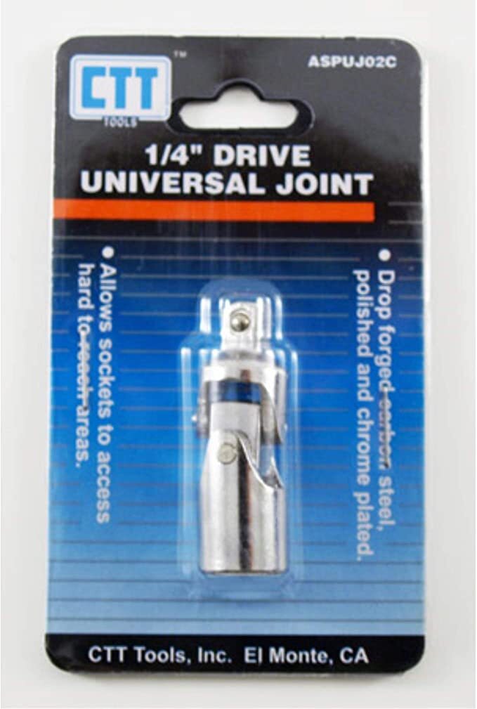 CAL-HAWK ASPUJ02C CTT TOOLS 1/4″ DRIVE UNIVERSAL JOINT