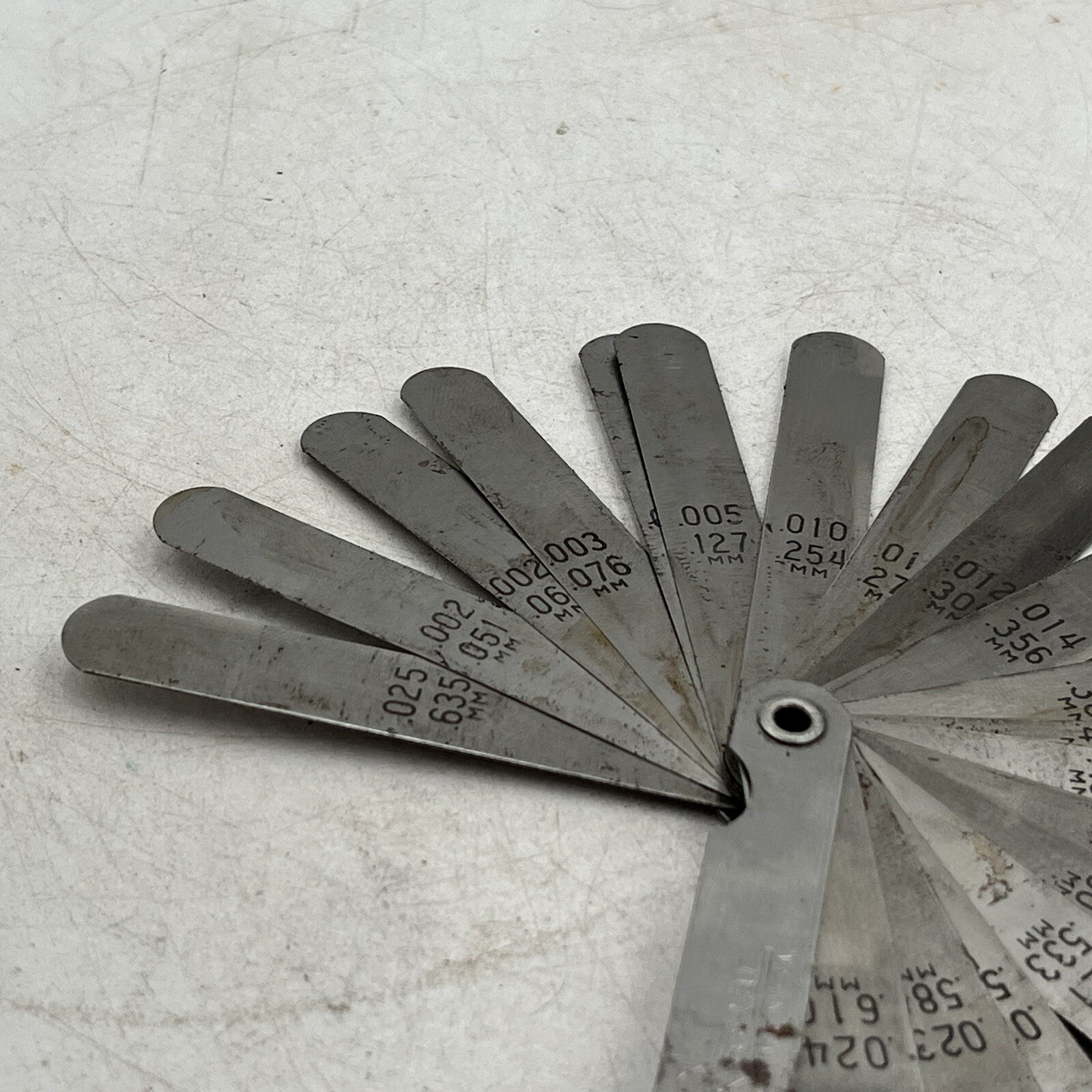 Vintage KASTAR Feeler Gauge High Variation of Thicknesses See Pictures