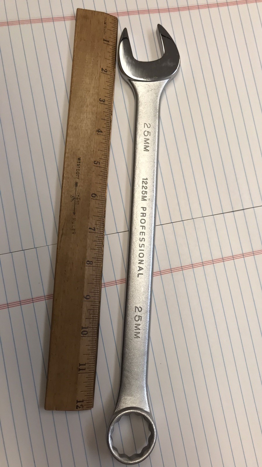 1 pc. PROTO 1225M 25 MM PROFESSIONAL COMBINATION WRENCH. USA (loc stk)
