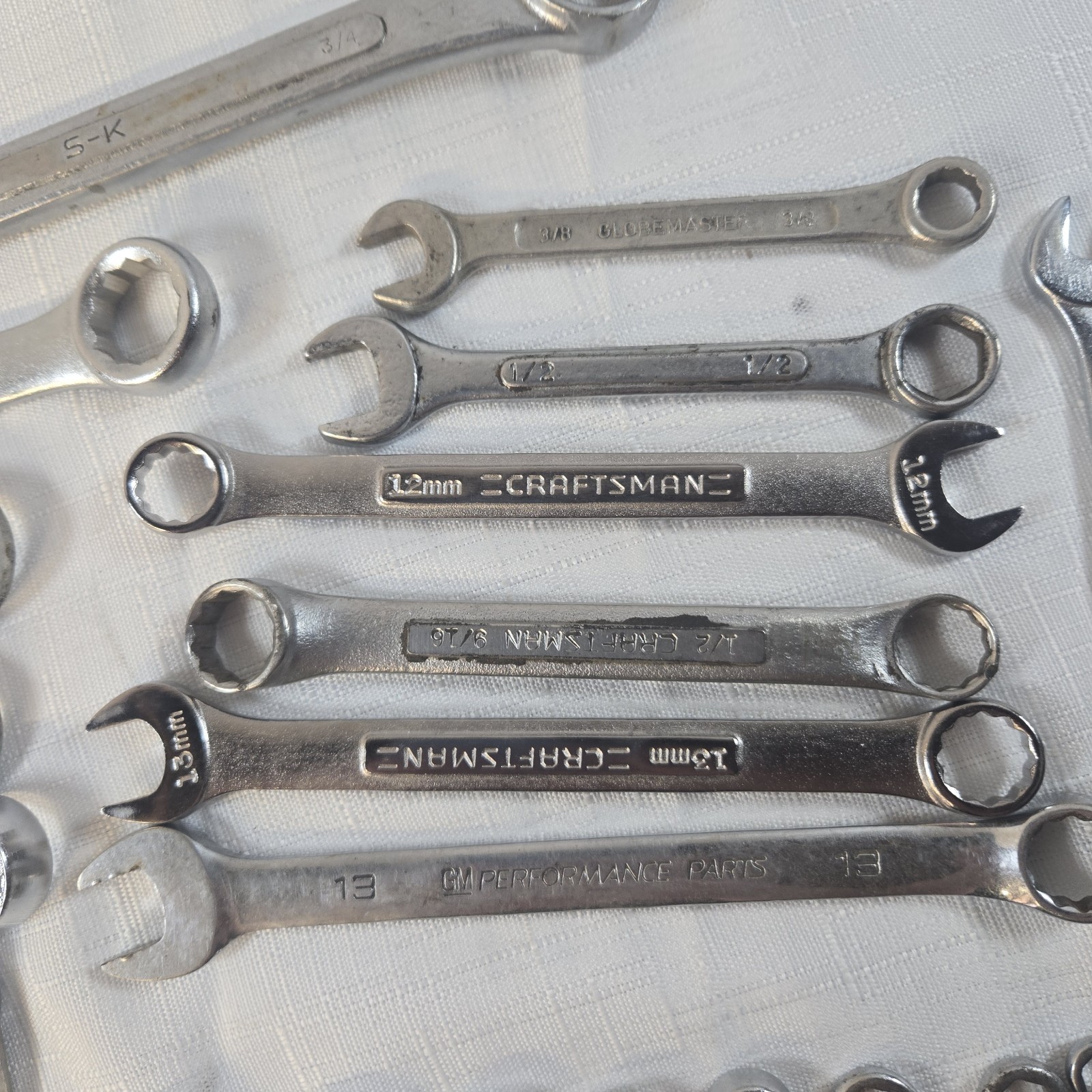 Mixed Wrench Lot 30+ Pcs – Craftsman Globemaster Alltrade Hand Tools B93