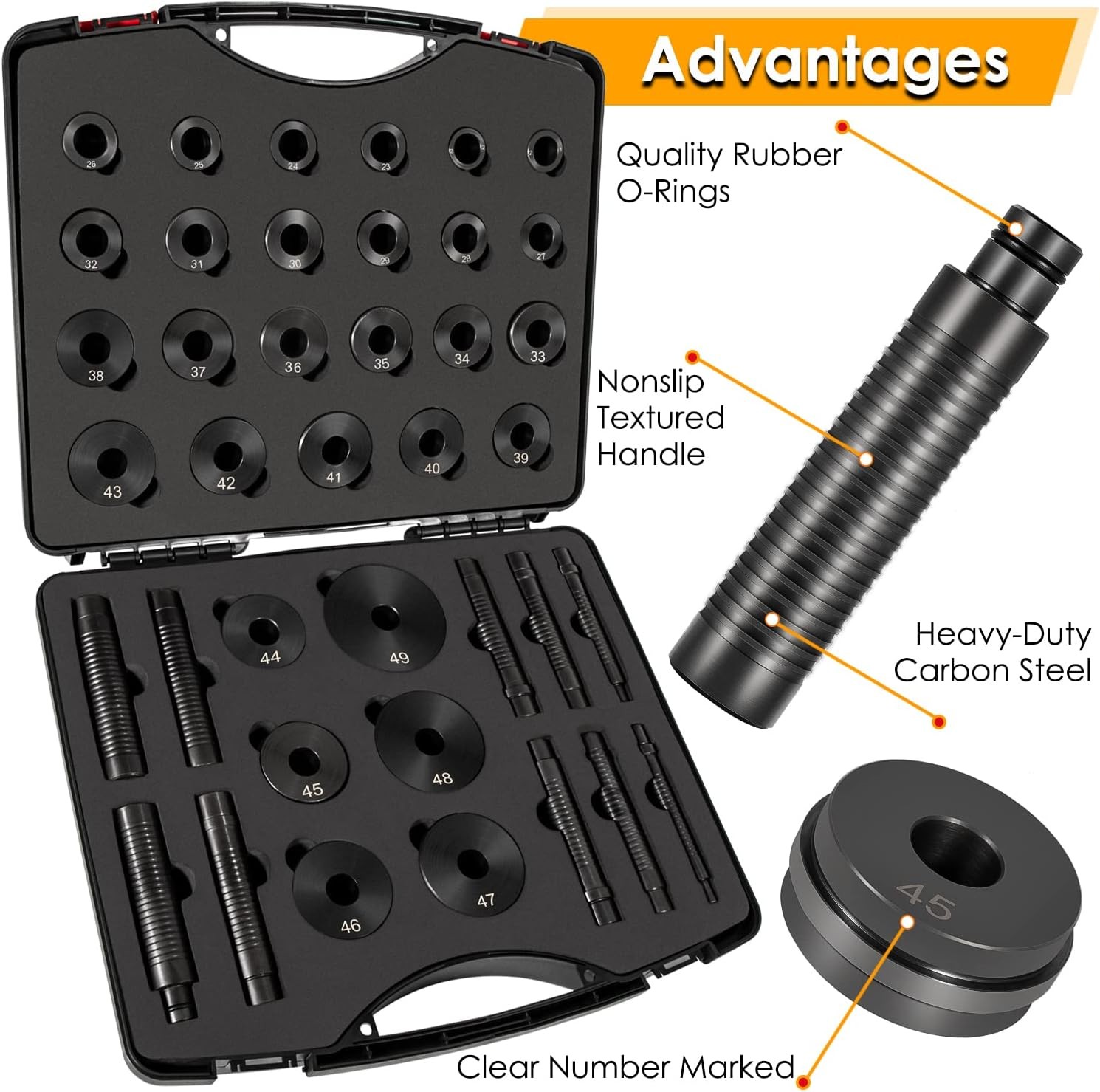 T-0220-39 Master Bushing Driver Kit Bushing Bearing Seal Installer Remover Tool