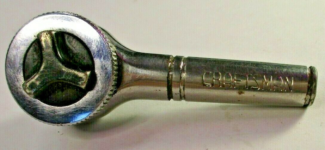 Craftsman 43795 3/8″ Dr Thumbwheel CUSTOM MADE Stubby Midget Palm Ratchet